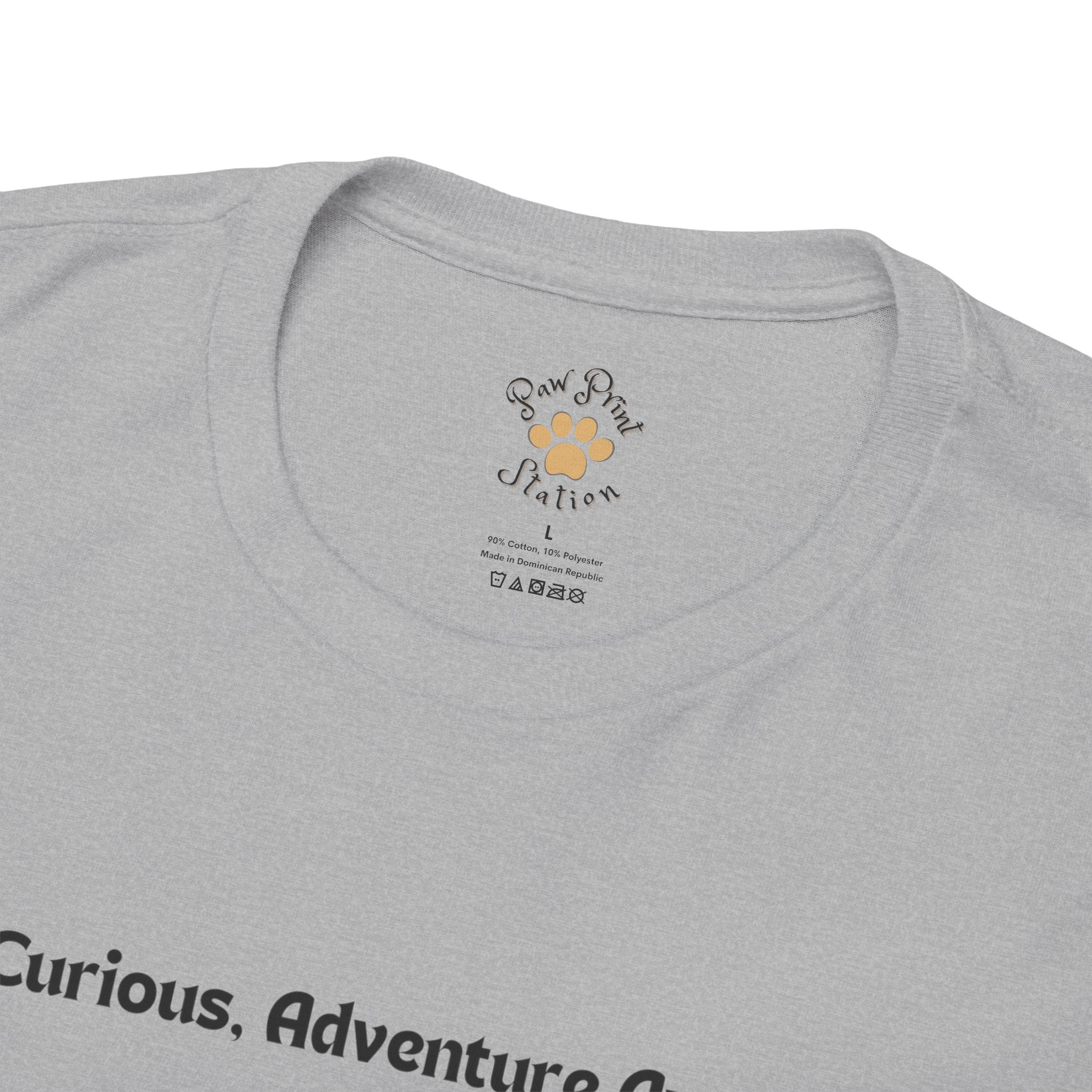 Unisex “Adventure Awaits” Boston Terrier T‑Shirt – Explorer Pup Gift