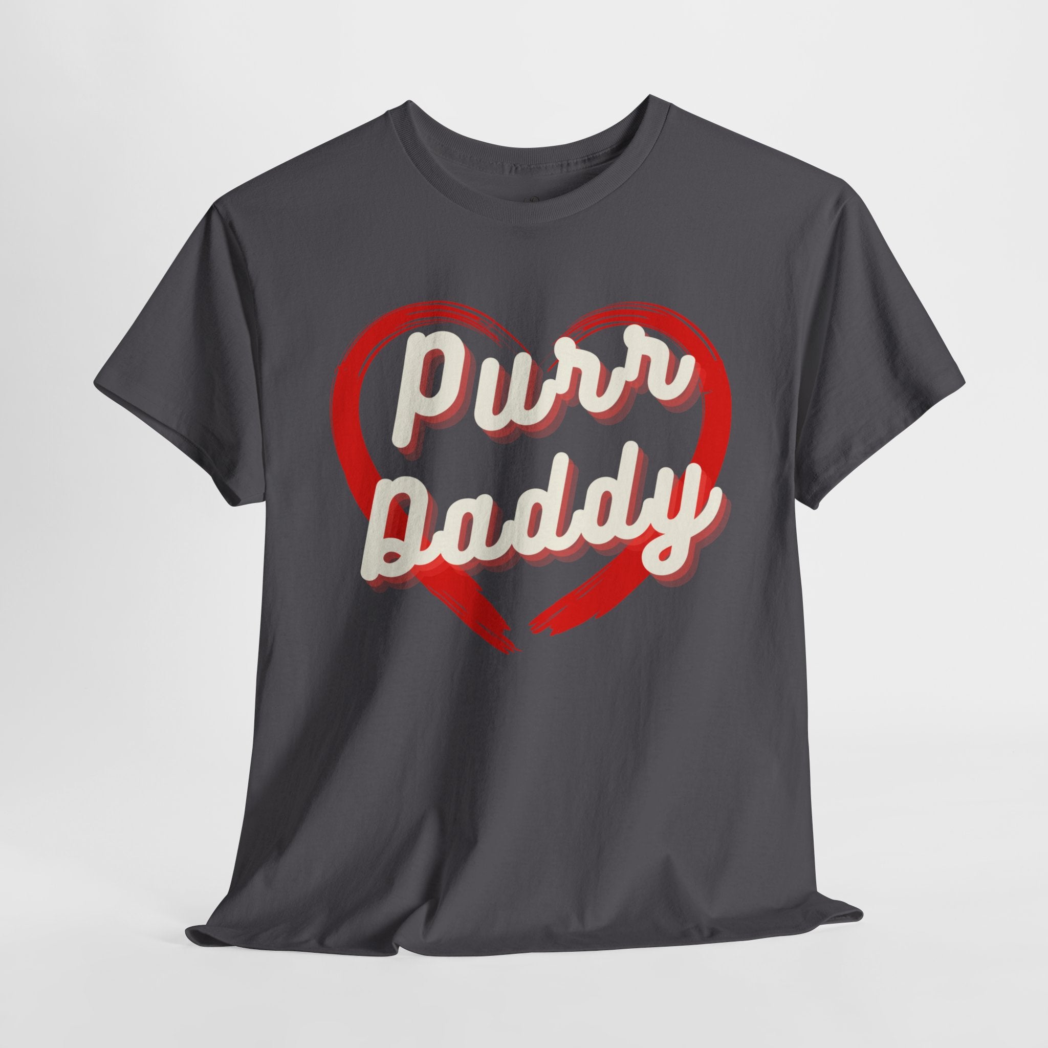 Men’s “Purr Daddy Pride” T-Shirt – Cat Dad Love, Feline Lover Gift