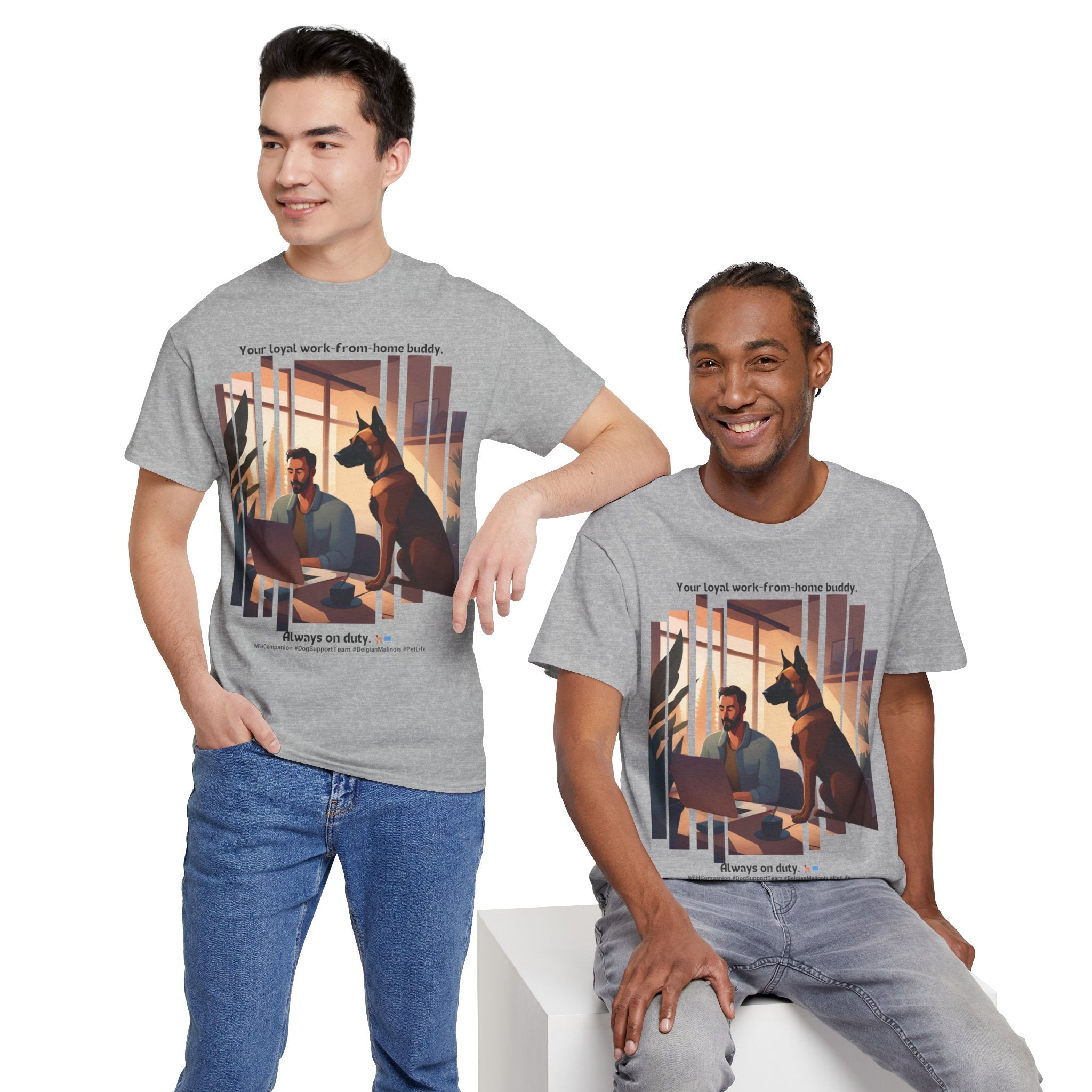 Men's - WFH Guardian: Belgian Malinois T-Shirt