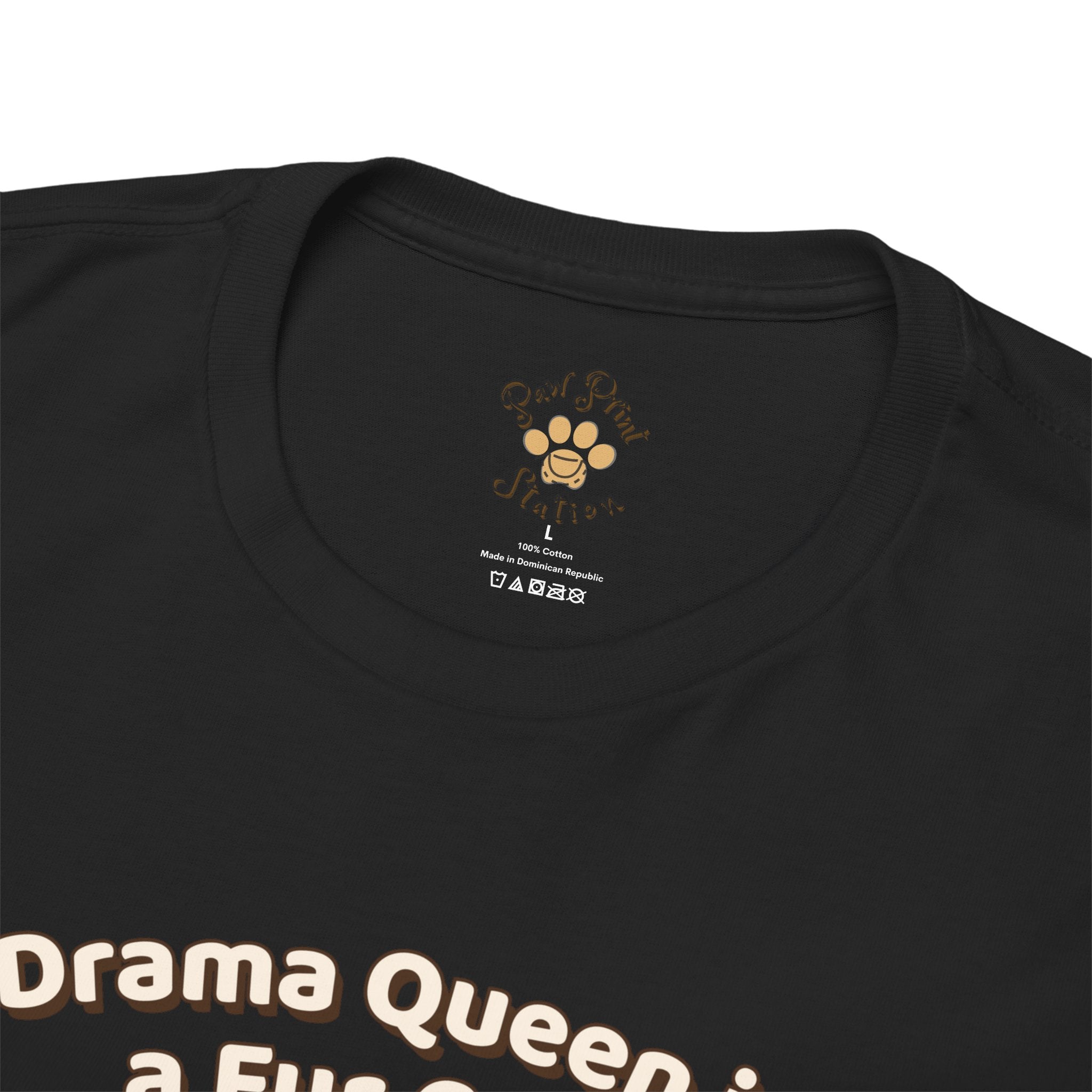 Unisex T-Shirt – Drama Queen in a Fur Coat: Persian Everyday Moments Edition