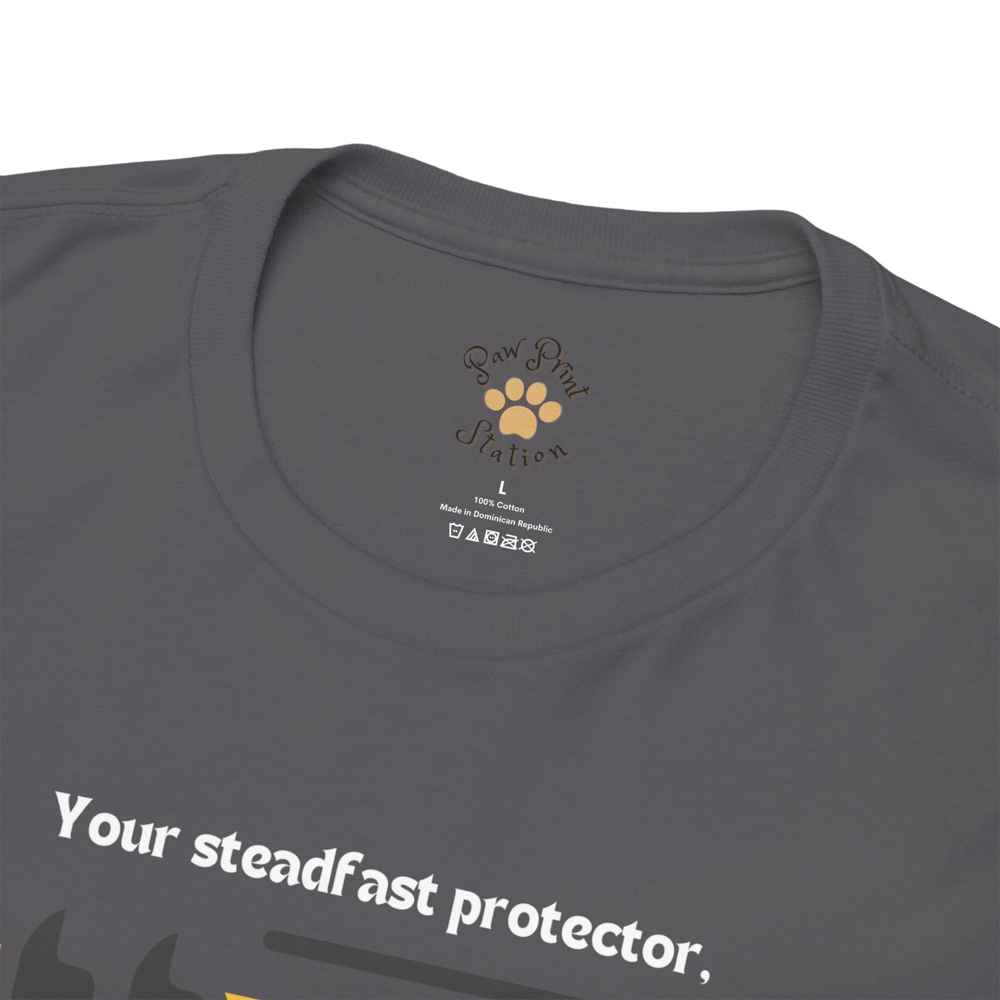 Women’s “Your Steadfast Protector” Belgian Malinois T‑Shirt – Guardian Pup Mom Gift