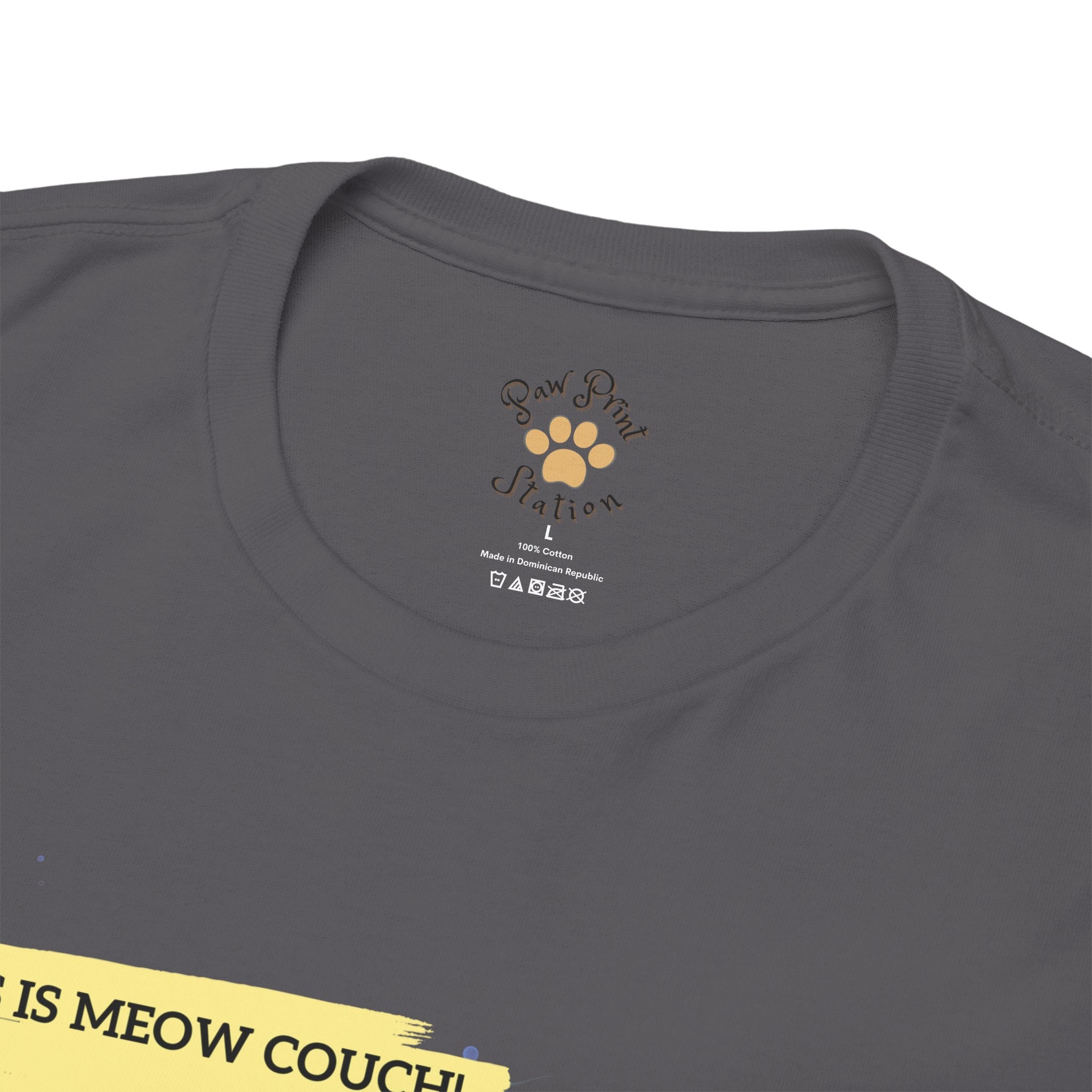 Unisex “Meow Couch” T-Shirt – Sofa King Kitty, Cat Lover Gift