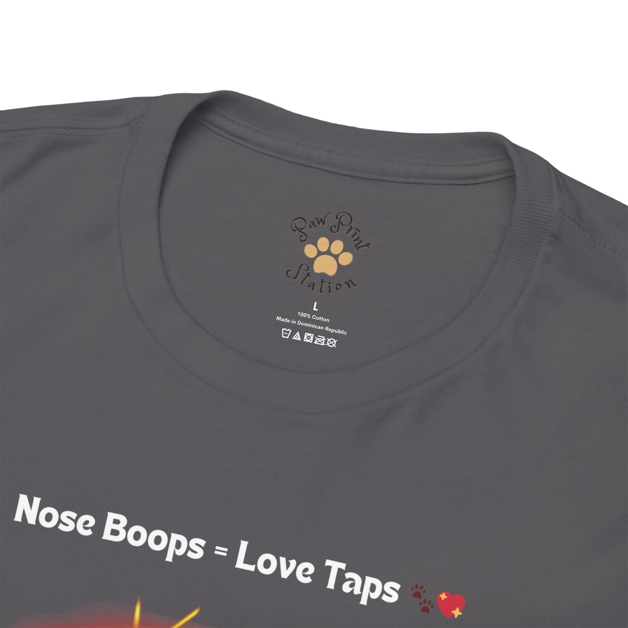Women's - Nose Boops = Love Taps: Dachshund Affection T-Shirt