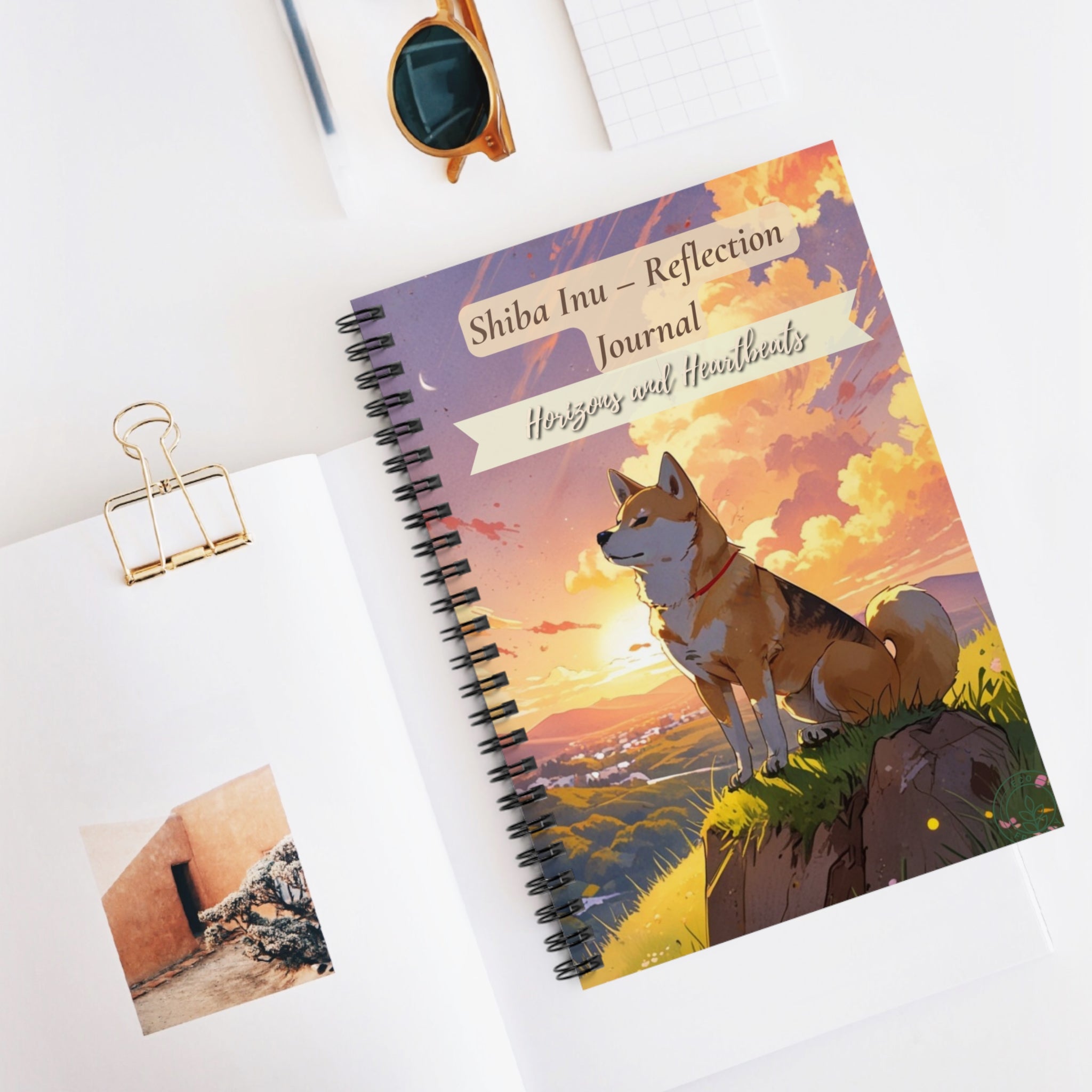 Shiba Inu Reflection Journal β Still Moments, Loyal Bonds, Dog Lovers Diary, Gift for Pet Owners, Cute Stationery, Mindfulness Journal