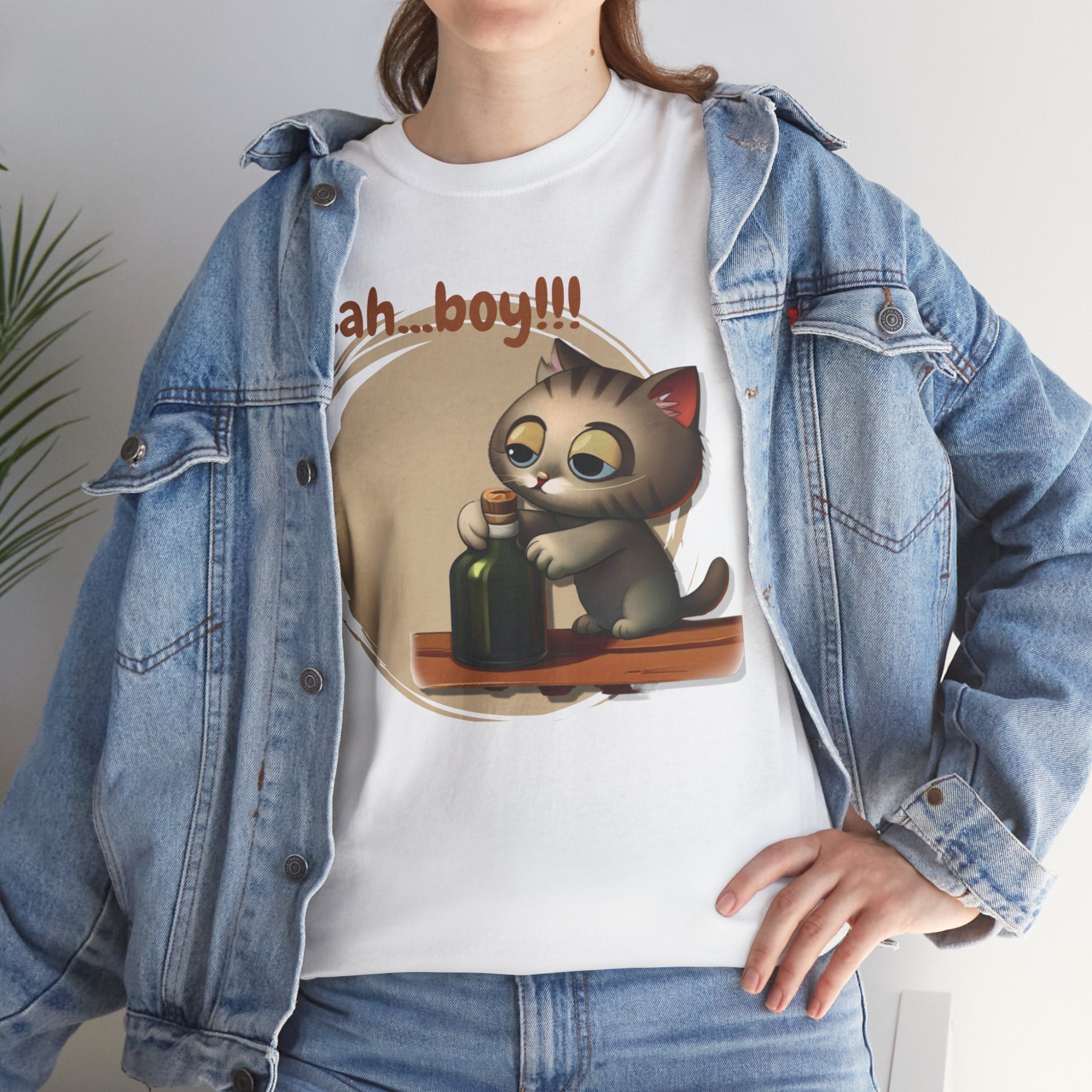 Unisex “Mischievous Meow” T-Shirt – Little Rascal Kitty, Feline Lover Gift