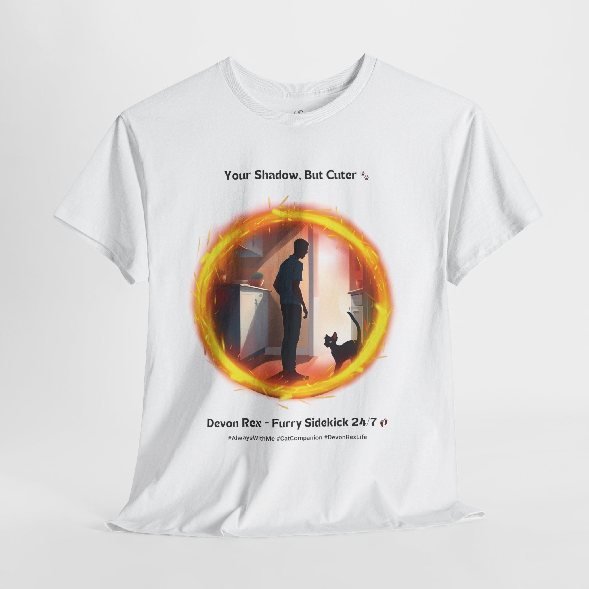 Men's - Devon Rex: Your Shadow, But Cuter T-Shirt