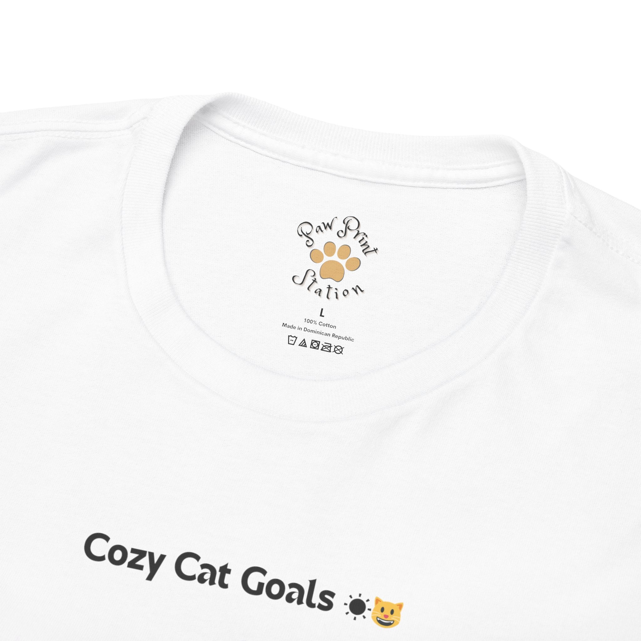 Unisex “Cozy Cat Goals” Exotic Shorthair T‑Shirt – Comfort Cat Gift