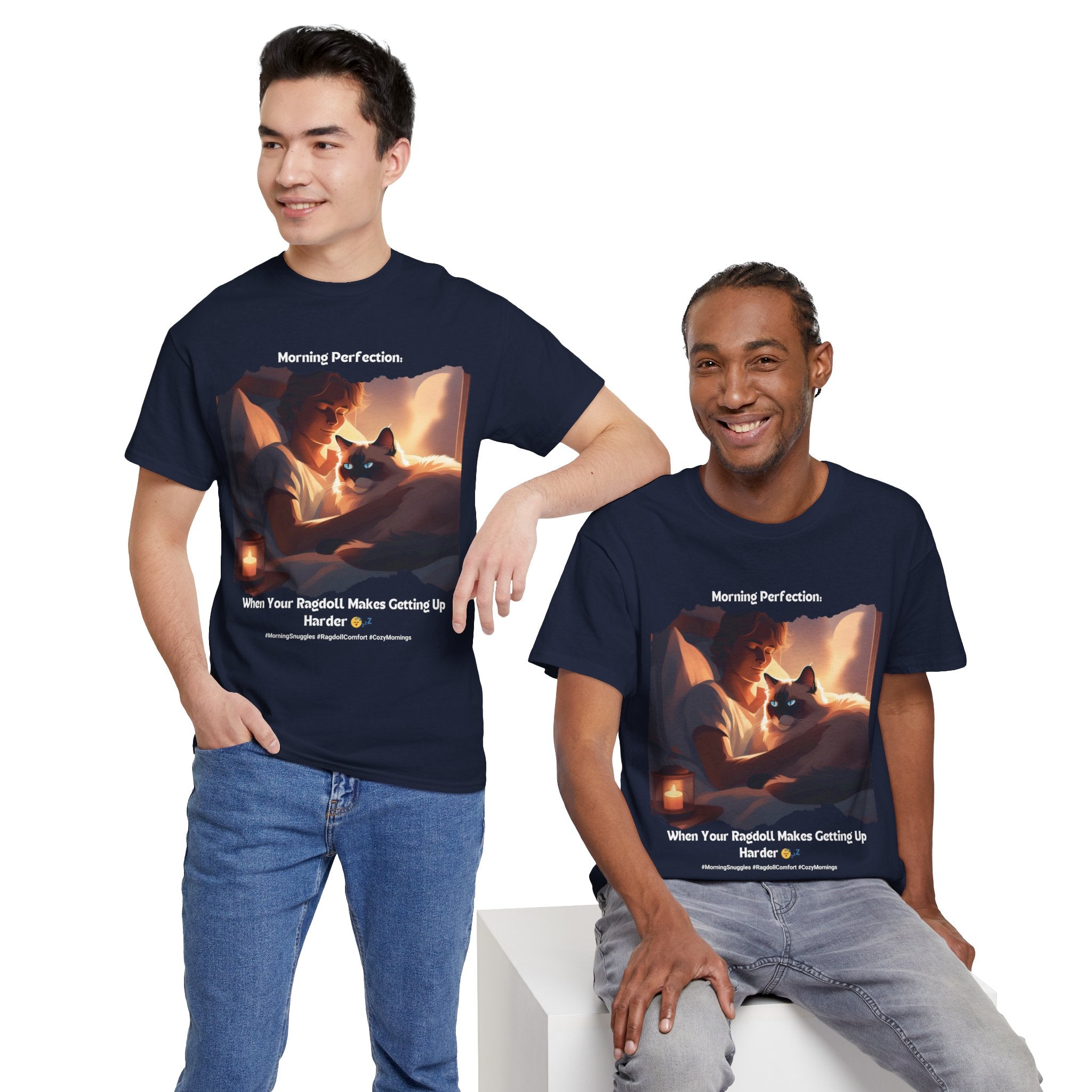 Men's - Ragdoll: The Snuggle Bug: Ragdoll T-Shirt
