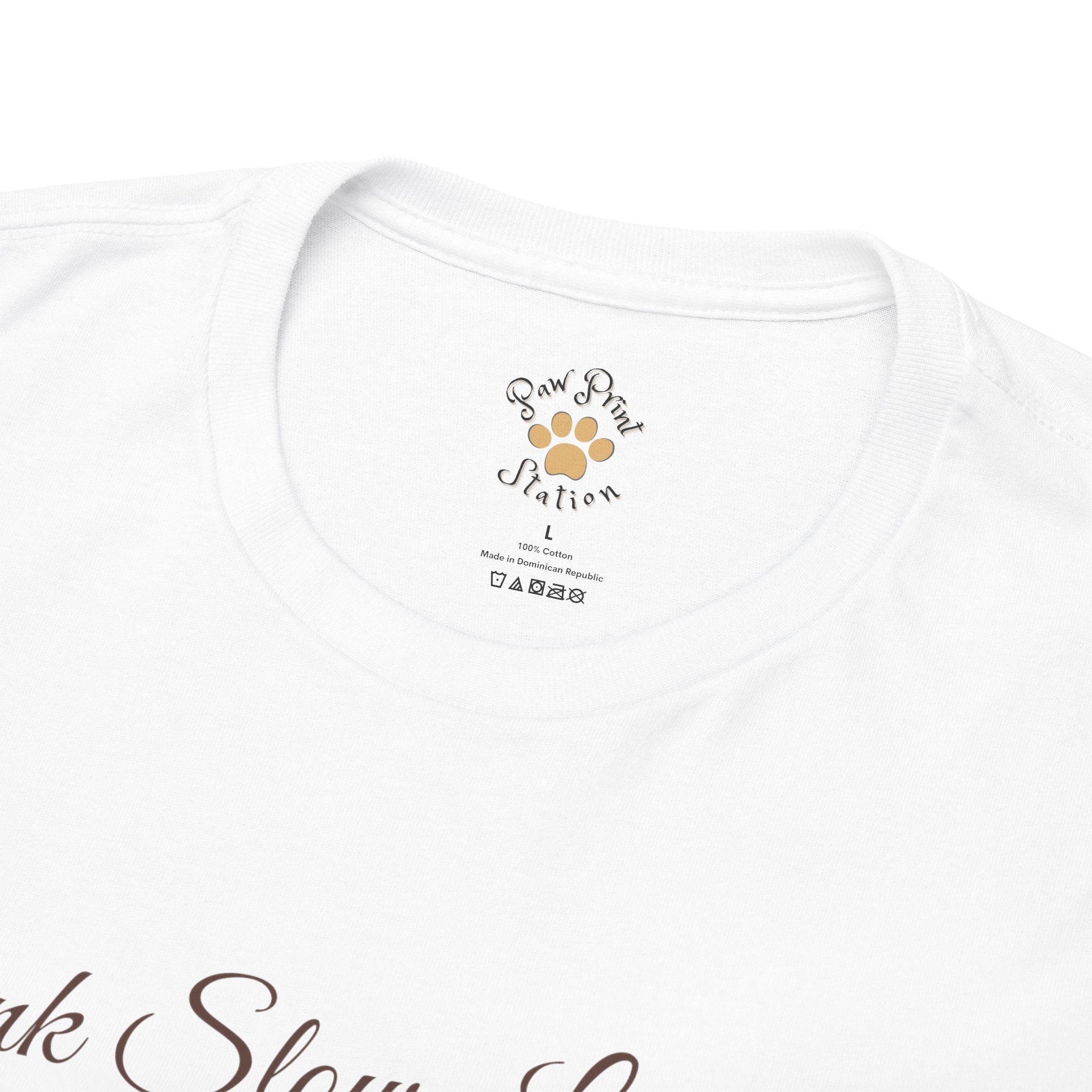 Unisex “Blink Slow, Love Long” Persian Cat T-Shirt – Sentimental Cat Lover Tee