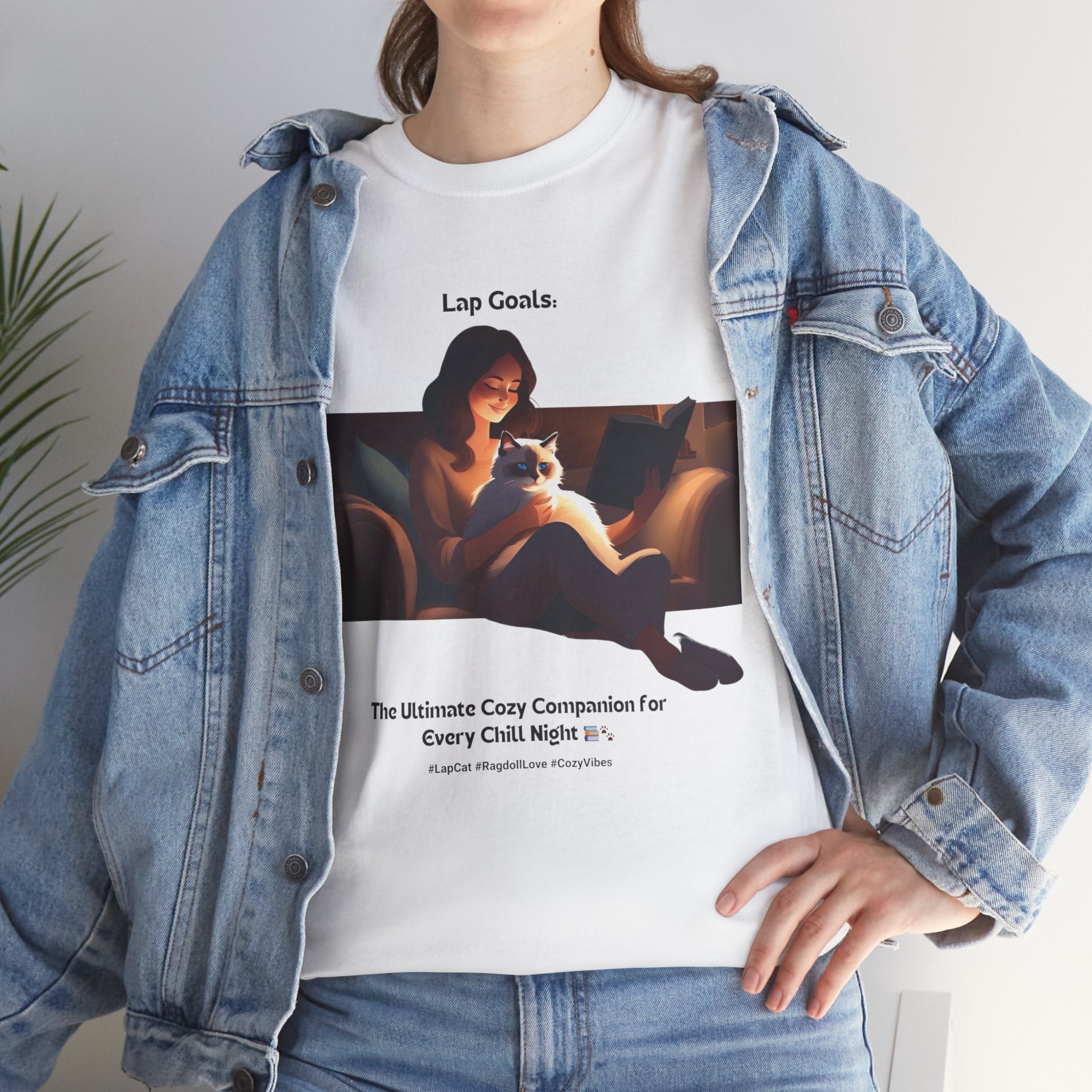 Women’s “The Ultimate Lap Cat” Ragdoll T‑Shirt – Lap Cat Mom Gift