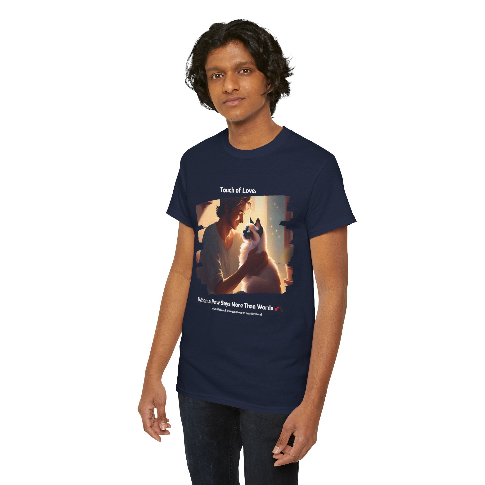 Men's - Paw-sitively Adorable: Ragdoll T-Shirt