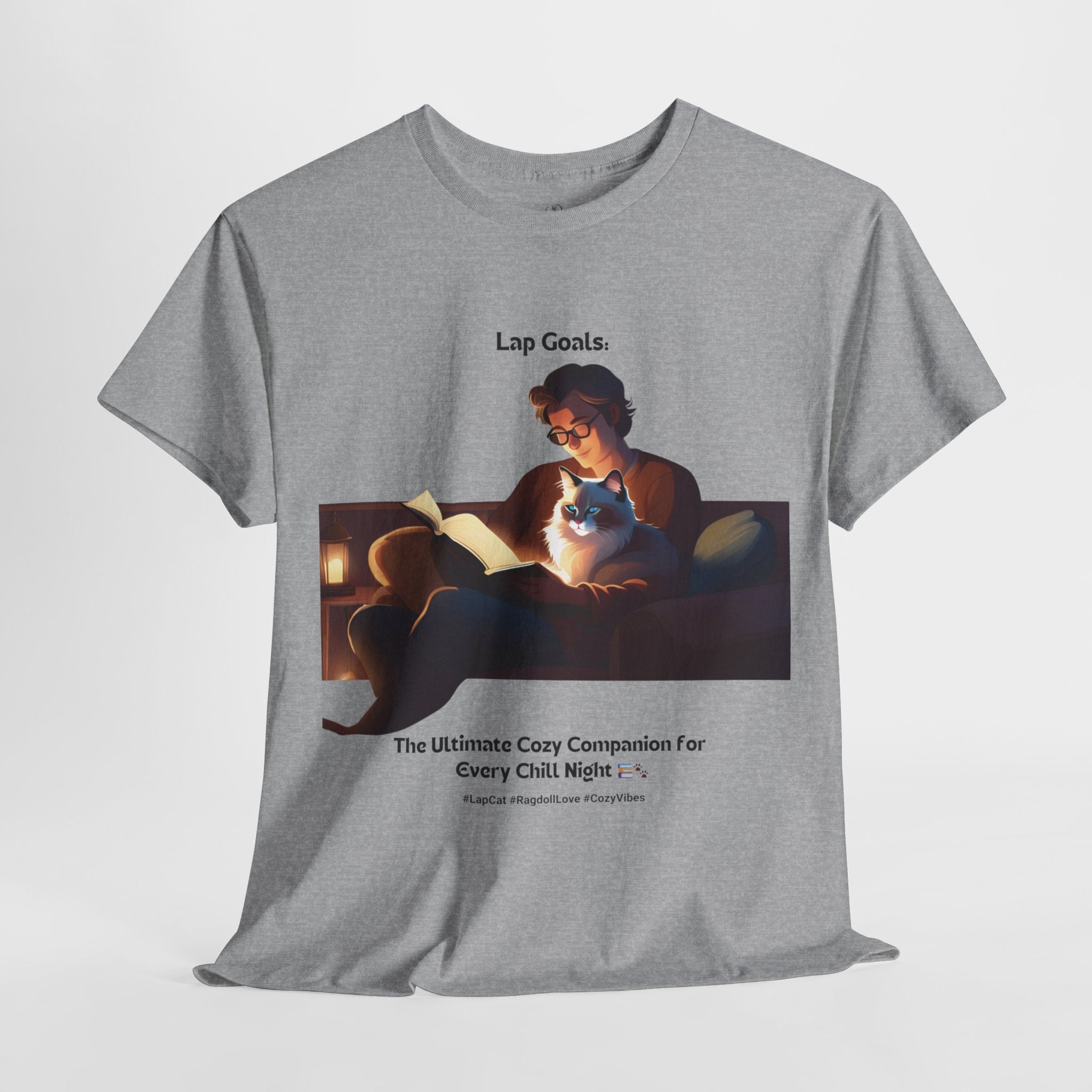 Men’s “The Ultimate Lap Cat” Ragdoll T‑Shirt – Lap Cat Dad Gift
