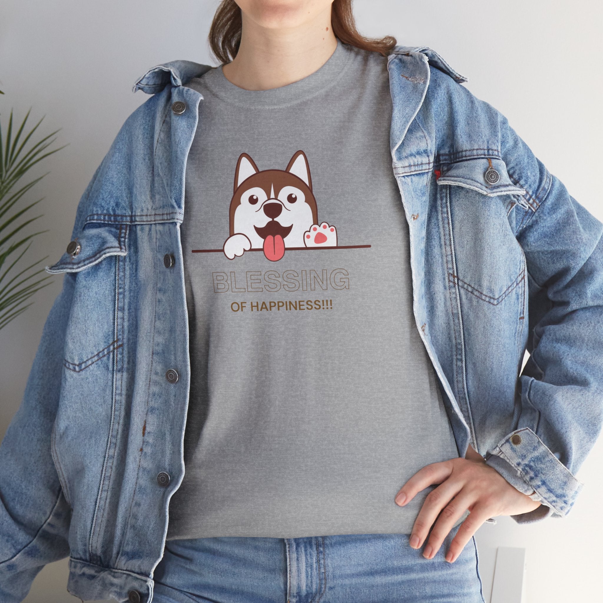Unisex - Happy Husky Blessing T-Shirt