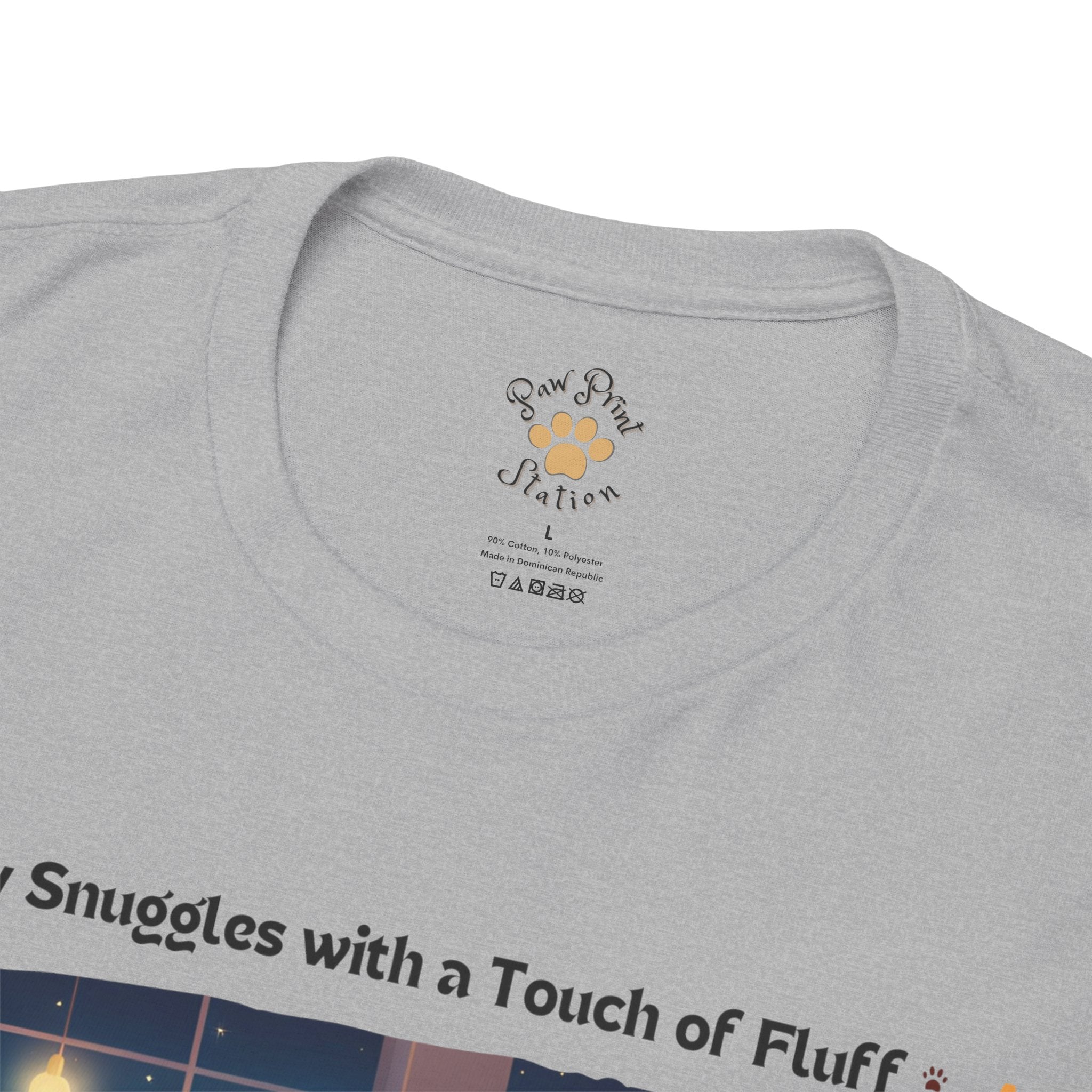 Unisex “Family Snuggles with a Touch of Fluff” Maine Coon T‑Shirt – Family Cuddle Cat Gift