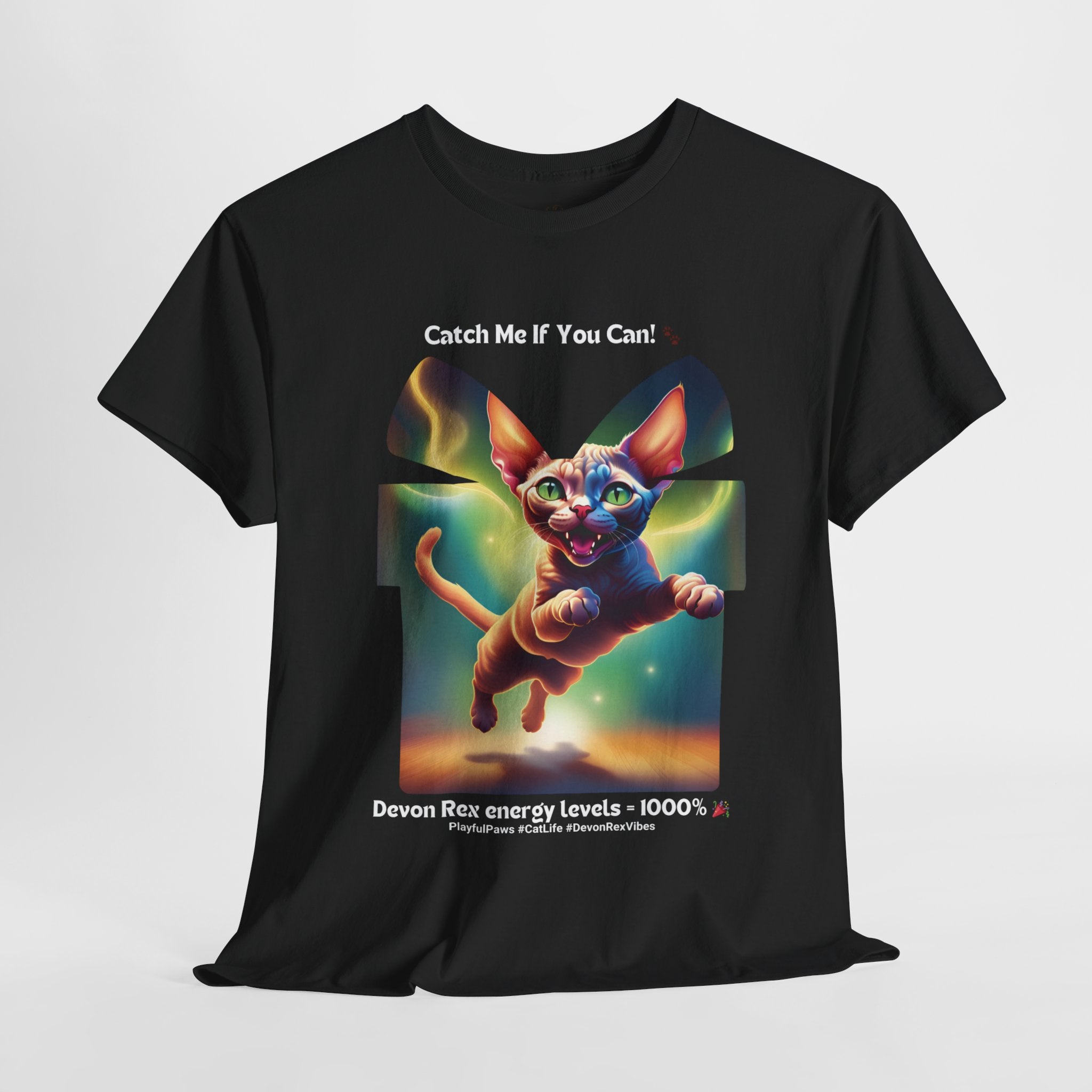 Unisex - Devon Rex: The Energizer Bunny of Cats T-Shirt