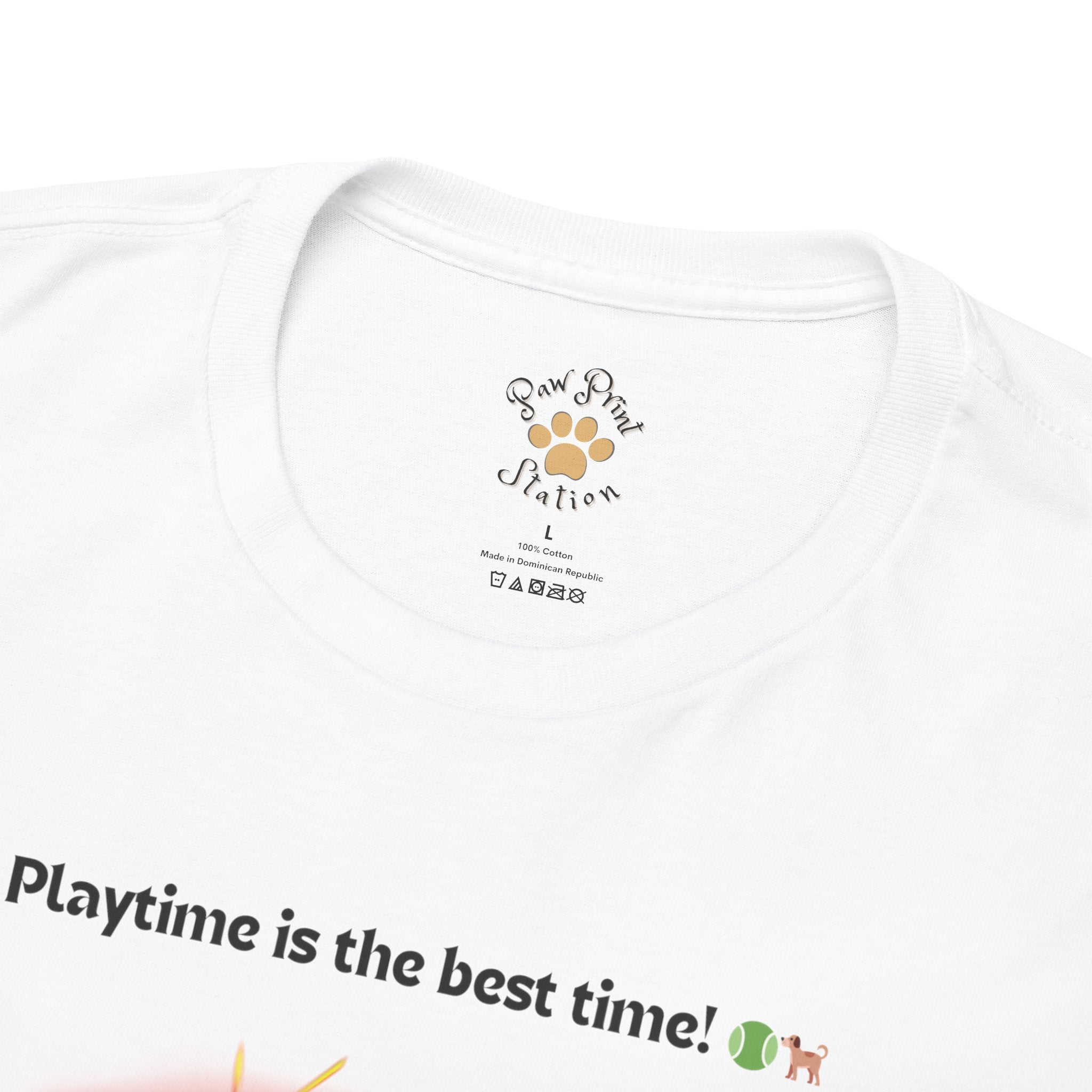 Unisex - Playtime is the Best Time: Belgian Malinois T-Shirt