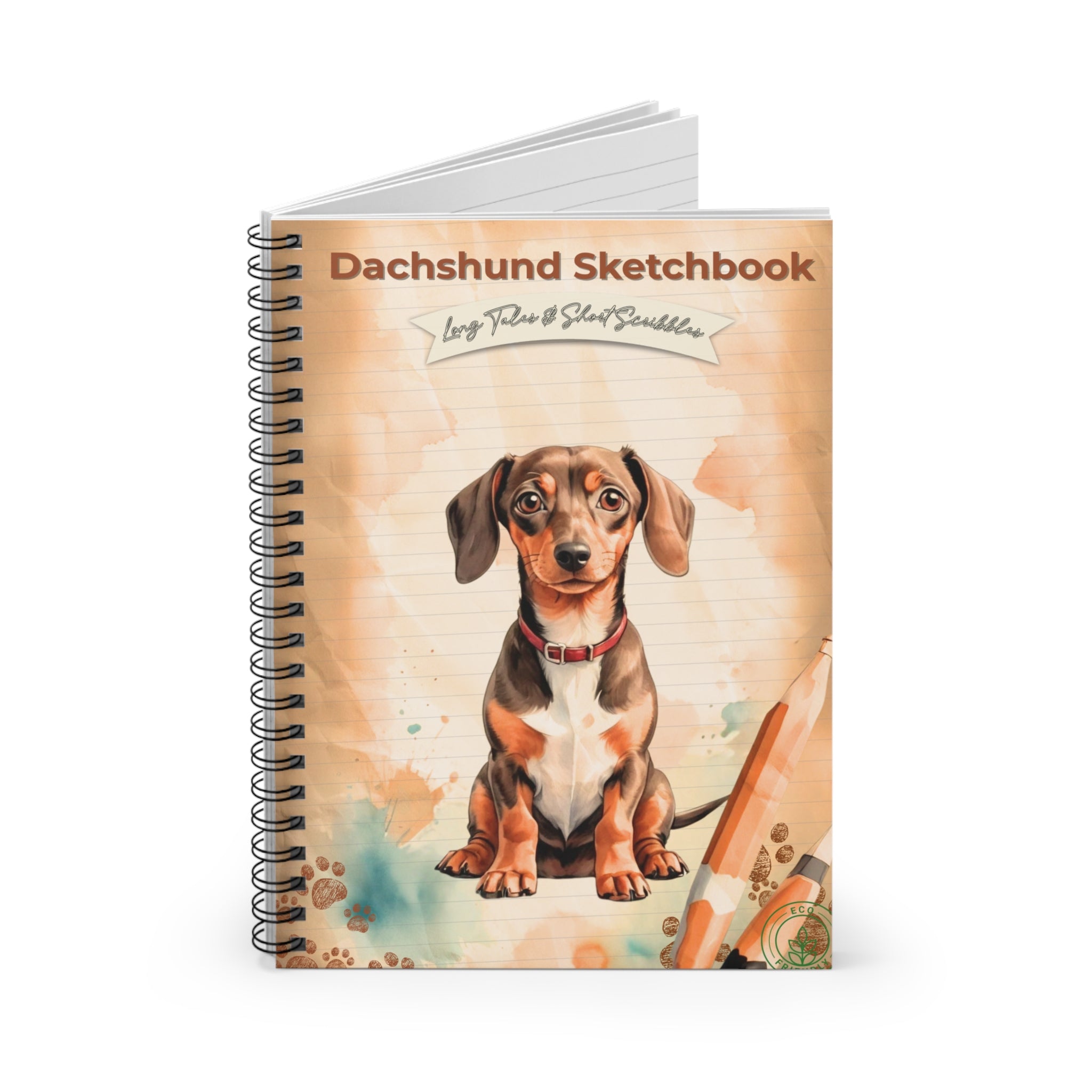 Dachshund Sketchbook - Ideal Gift for Dog Lovers, Journal, Notebook, Pet Lover's Gift, Creative Writing Tool, Artistic Inspiration