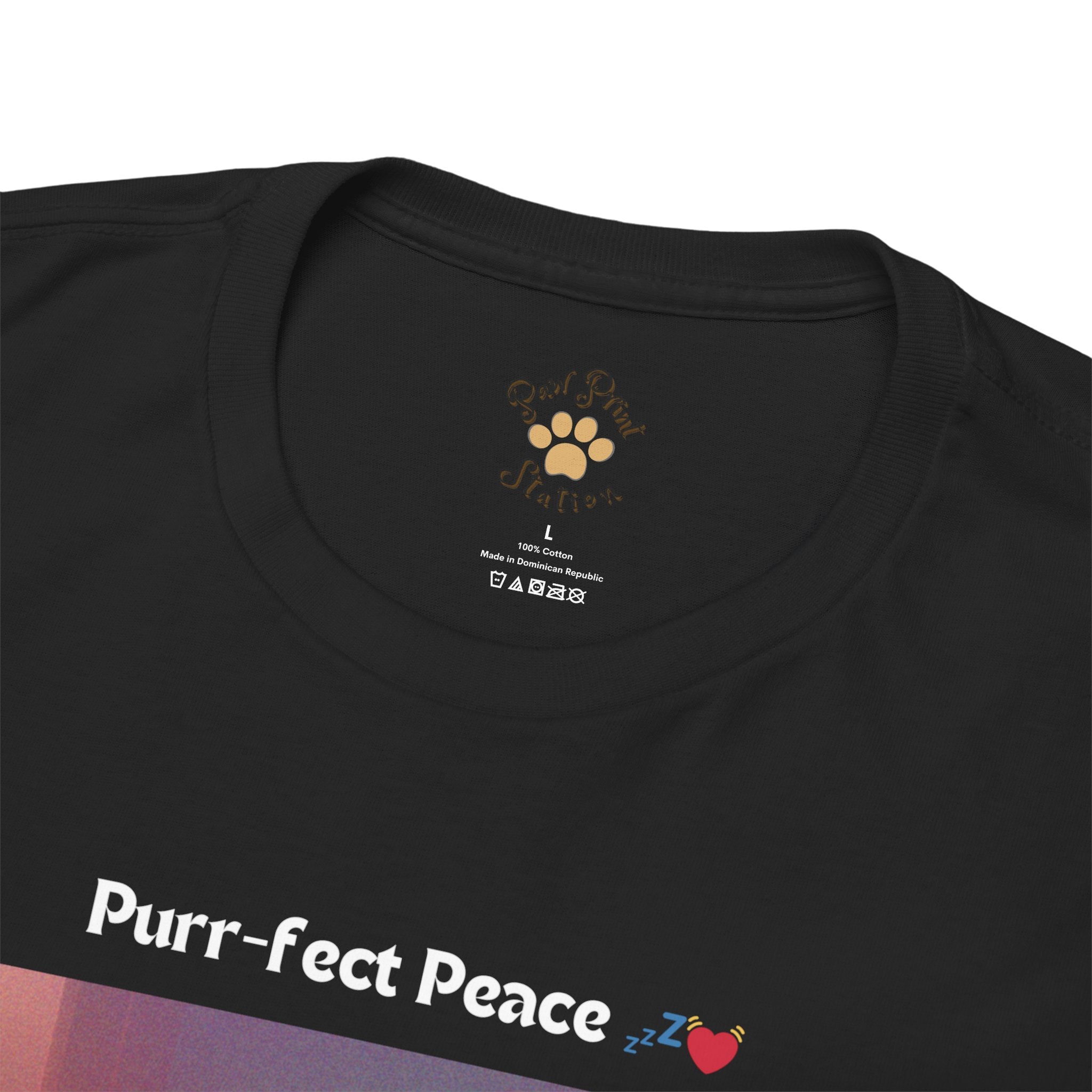 Men's - Purr-fect Peace: Exotic Shorthair Zen T-Shirt