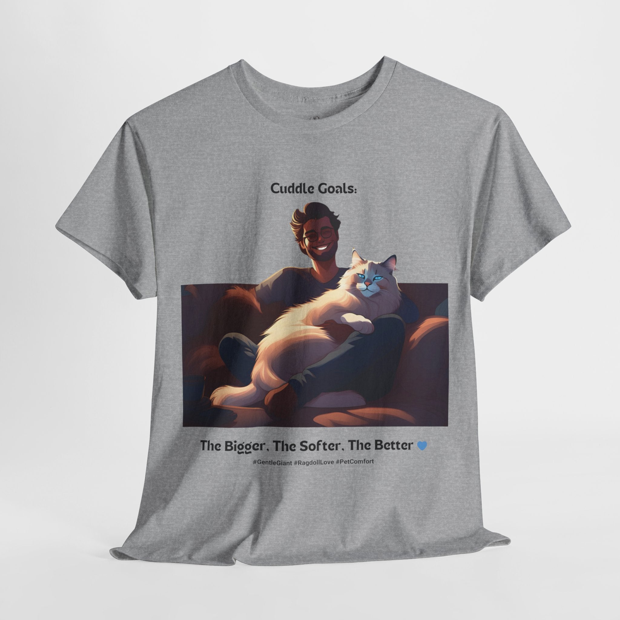 Men's - Cuddle Goals: Ragdoll Love T-Shirt