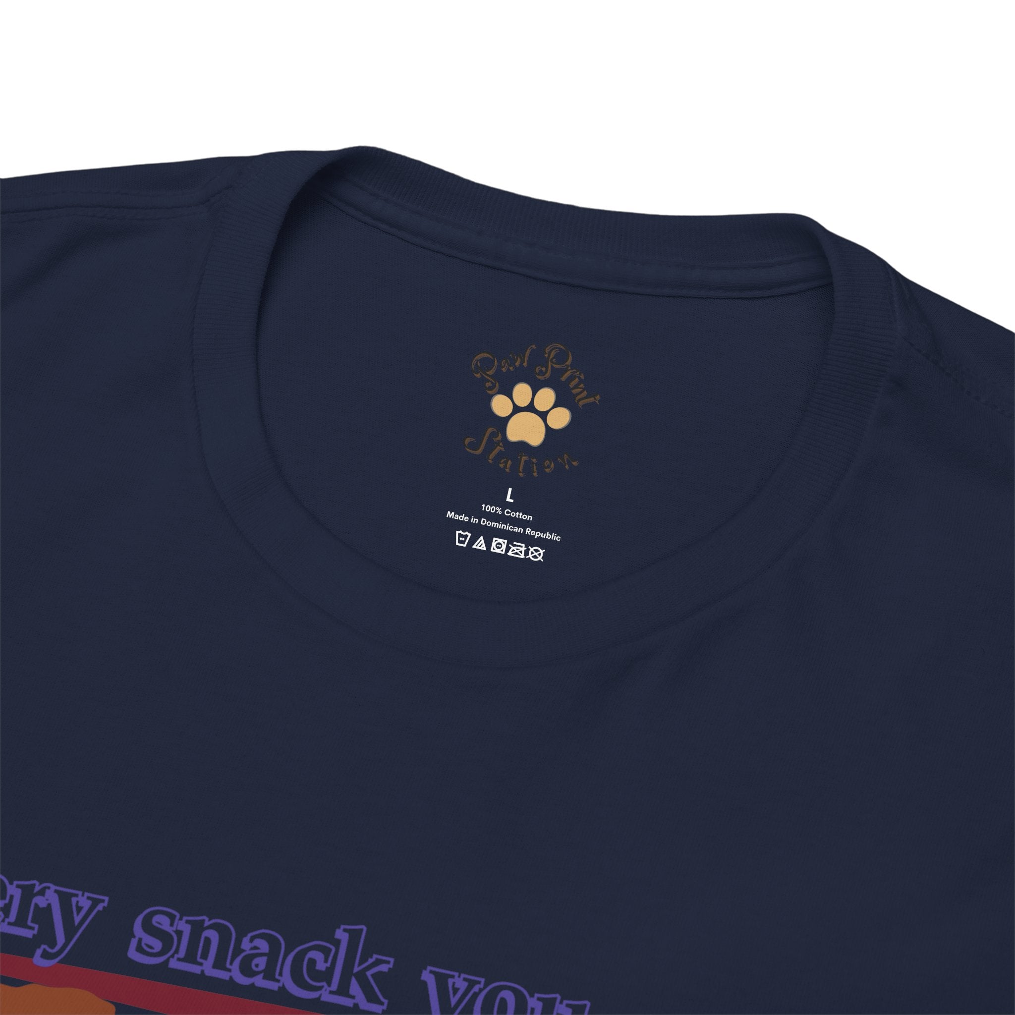 Unisex “Snack Thief” Dog T‑Shirt – Mischievous Pup Gift