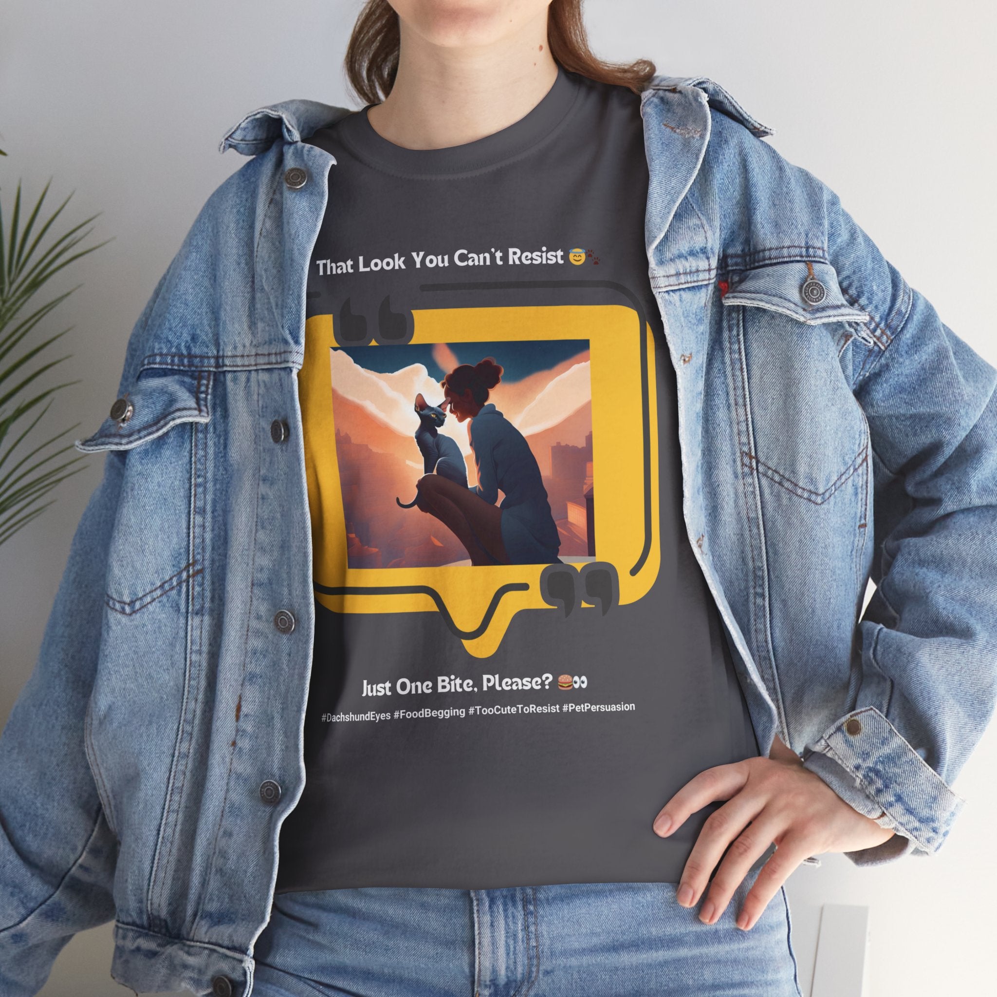 Women’s “That Look You Can’t Resist” Devon Rex T‑Shirt – Irresistible Cat Mom Gift