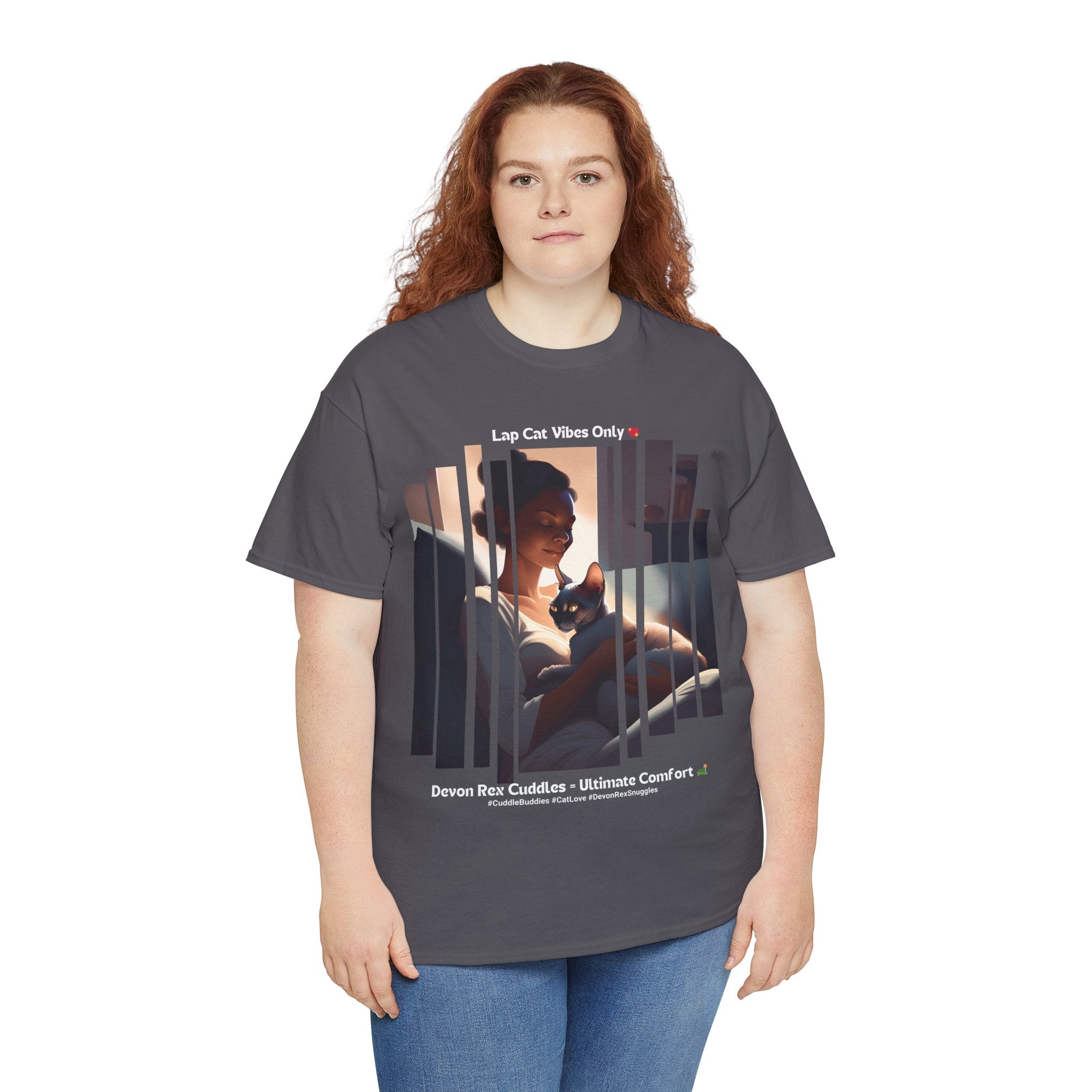 Women's - Devon Rex: The Ultimate Lap Cat T-Shirt