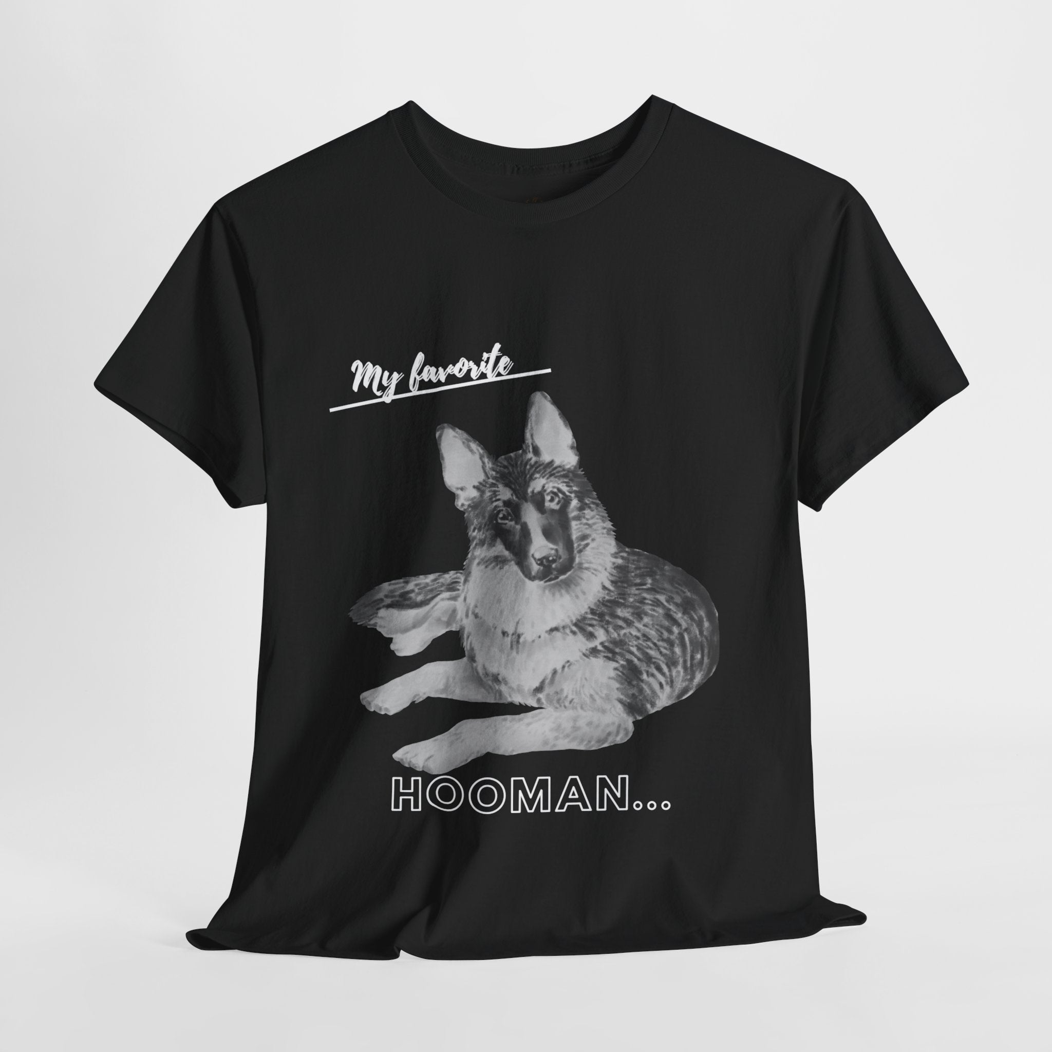 Unisex - My Favorite Hooman German Shepherd T-Shirt