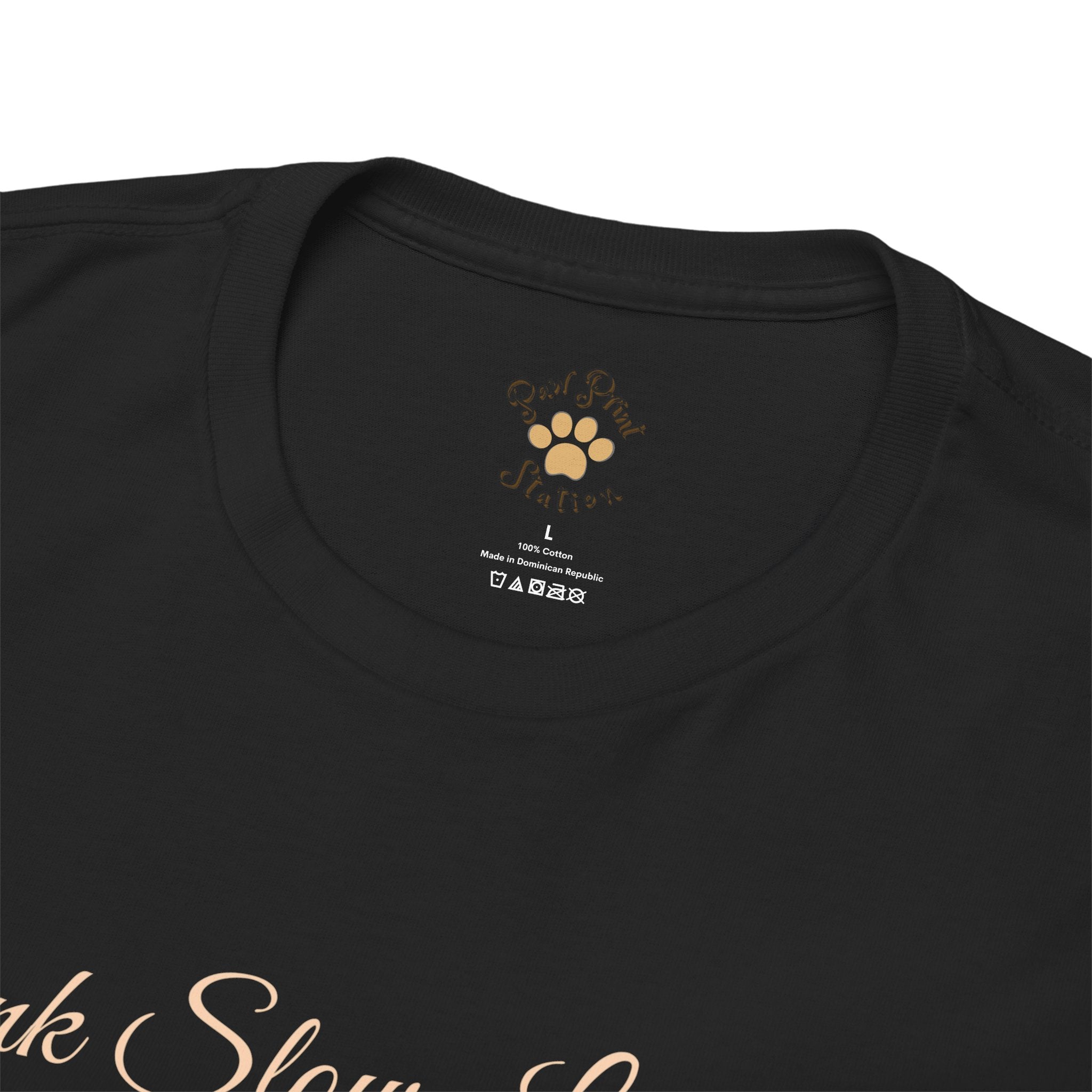 Unisex “Blink Slow, Love Long” Persian Cat T-Shirt – Sentimental Cat Lover Tee