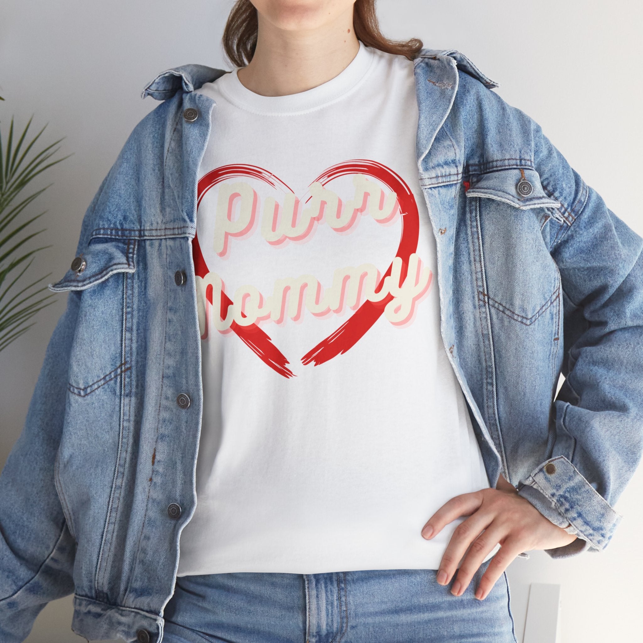 Women’s “Purr Mommy Pride” T-Shirt – Cat Mom Love, Feline Lover Gift