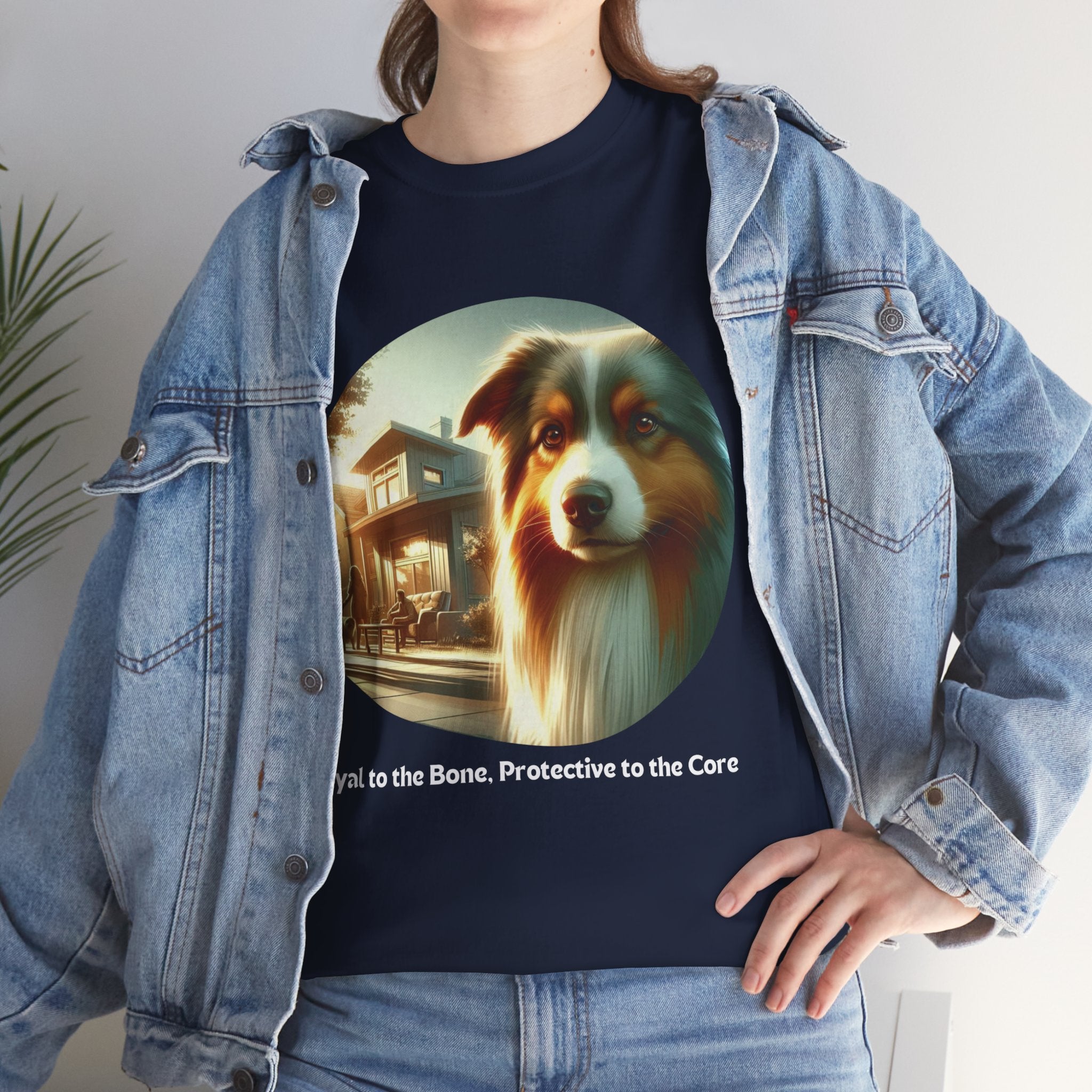Unisex - Loyal Protector: Australian Shepherd T-Shirt