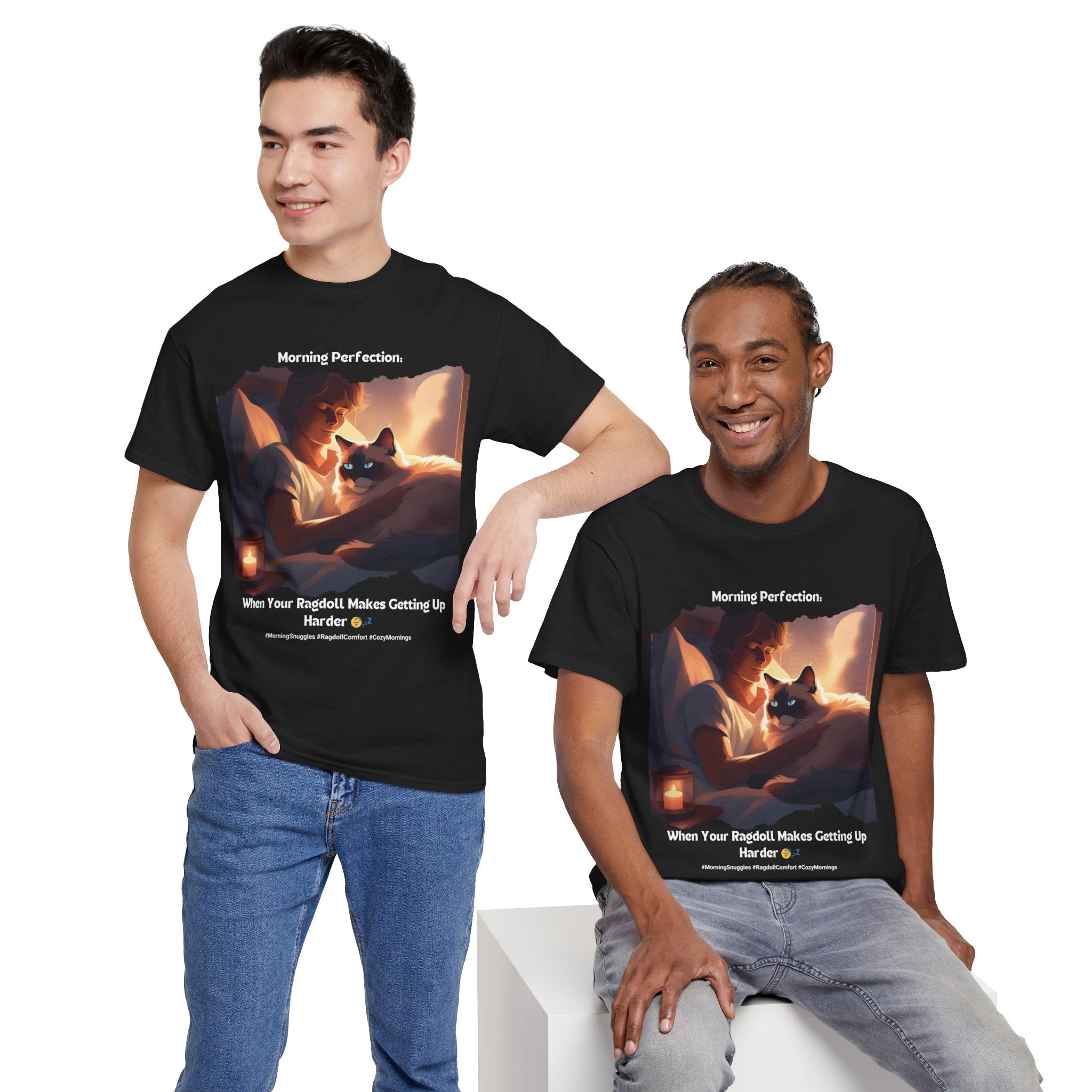 Men's - Ragdoll: The Snuggle Bug: Ragdoll T-Shirt