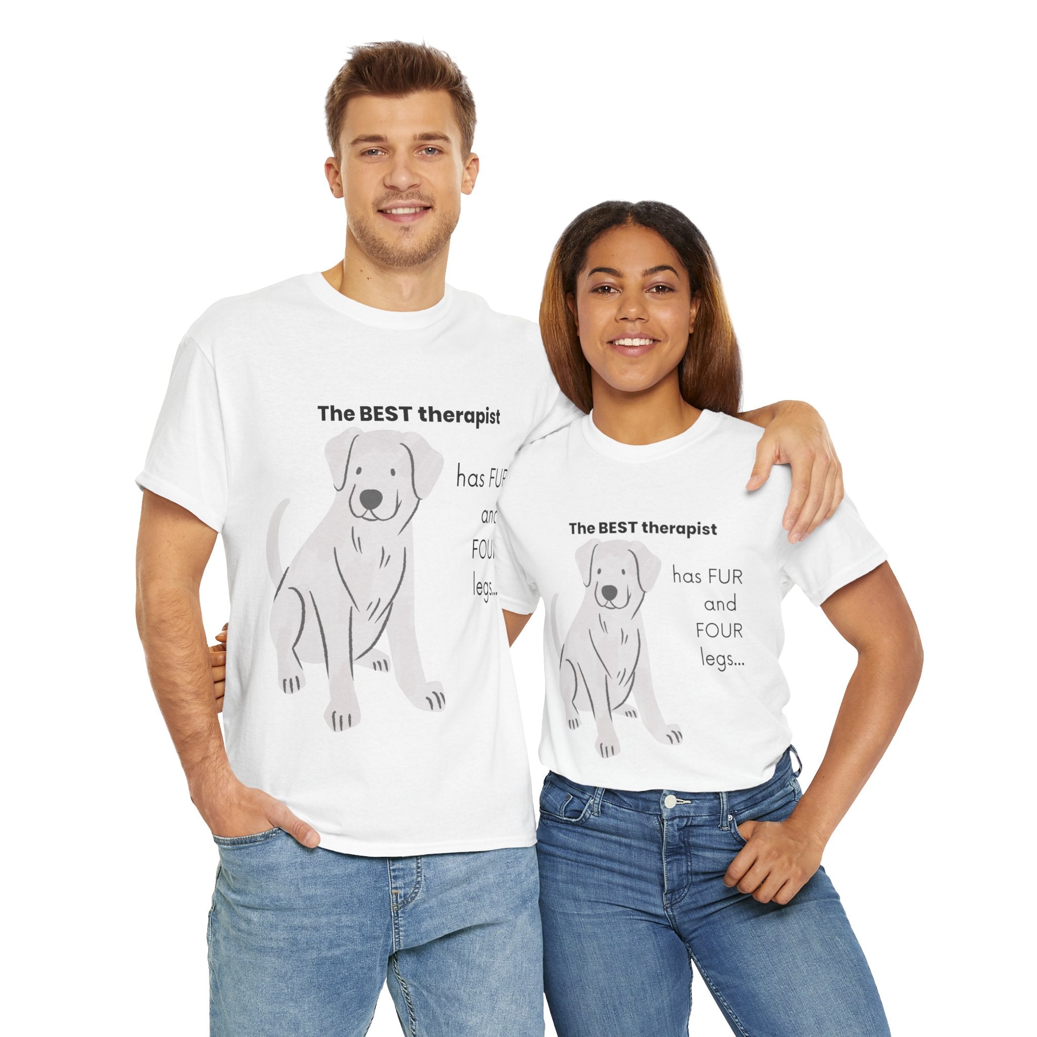 Unisex - Fur-ever Friend Dog T-Shirt