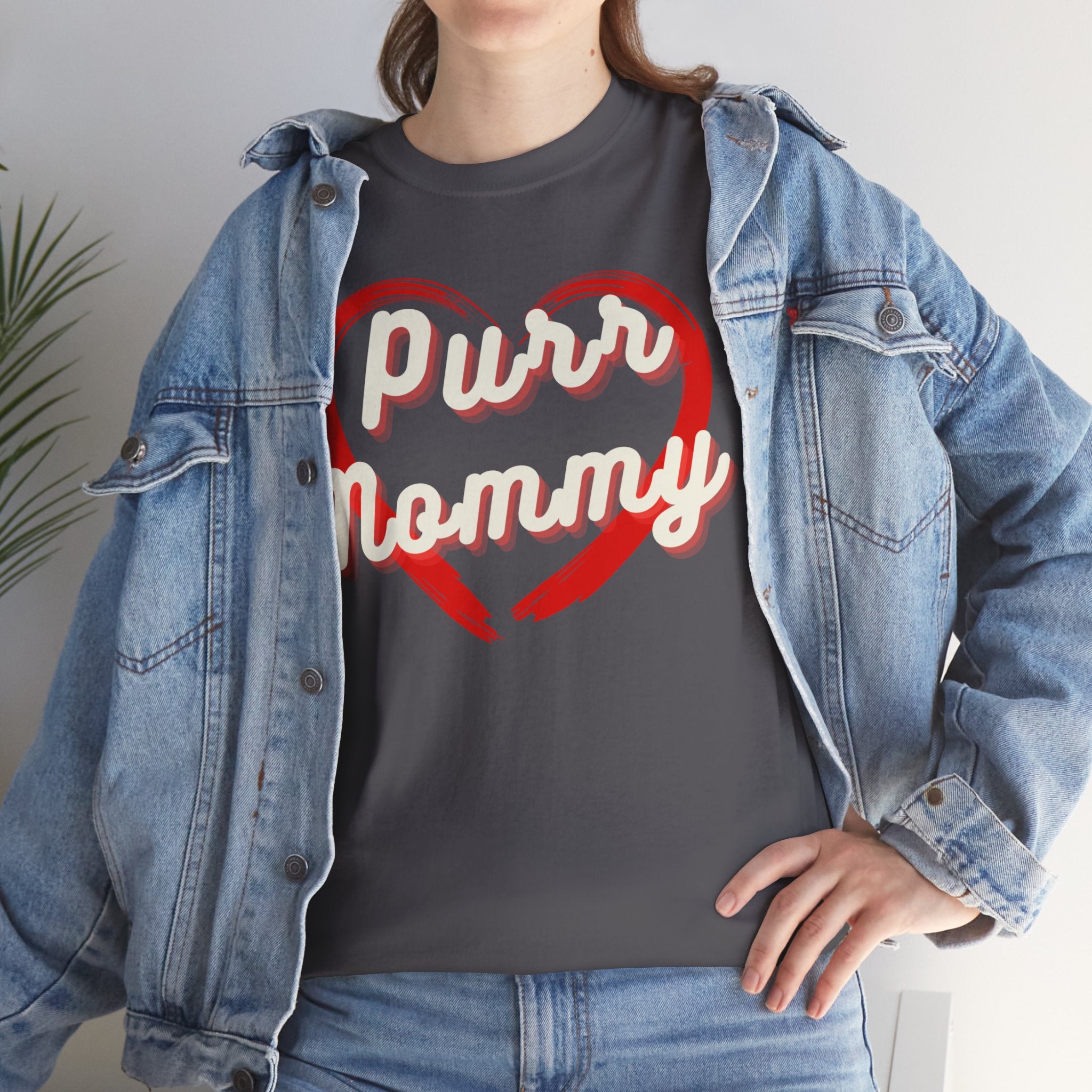 Women’s “Purr Mommy Pride” T-Shirt – Cat Mom Love, Feline Lover Gift