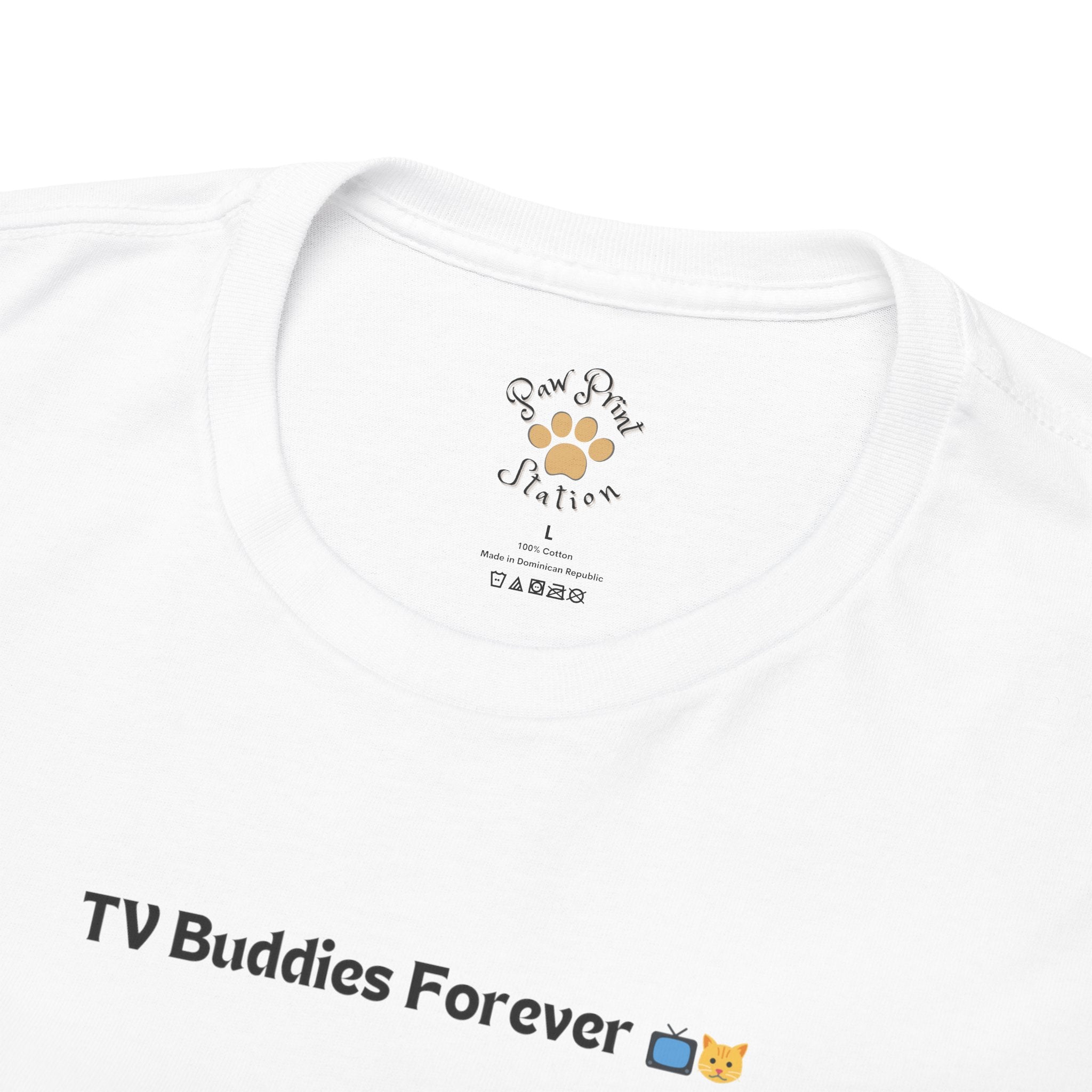 Men's - TV Buddies Forever: Exotic Shorthair Love T-Shirt