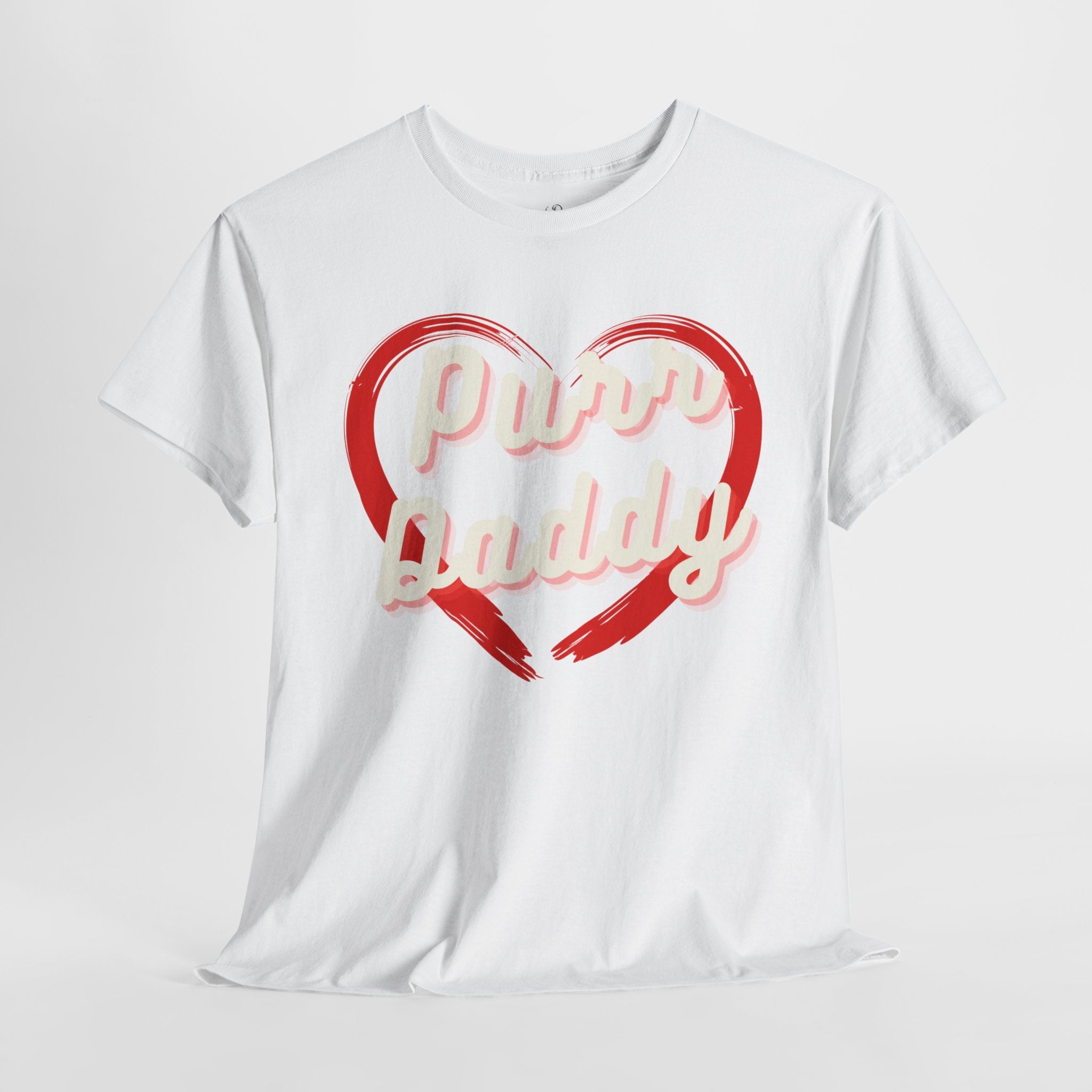 Men’s “Purr Daddy Pride” T-Shirt – Cat Dad Love, Feline Lover Gift