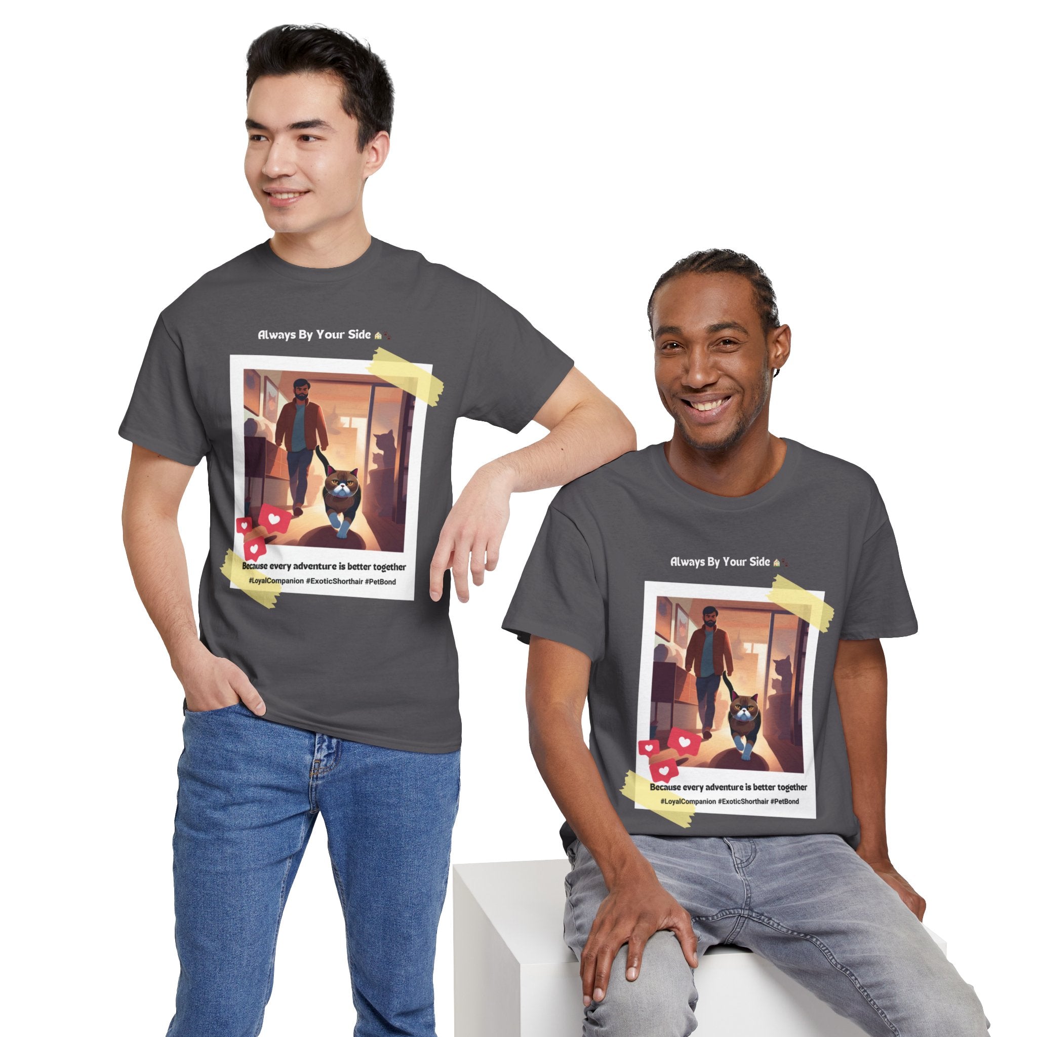 Men's - Loyal Companion: Exotic Shorthair T-Shirt