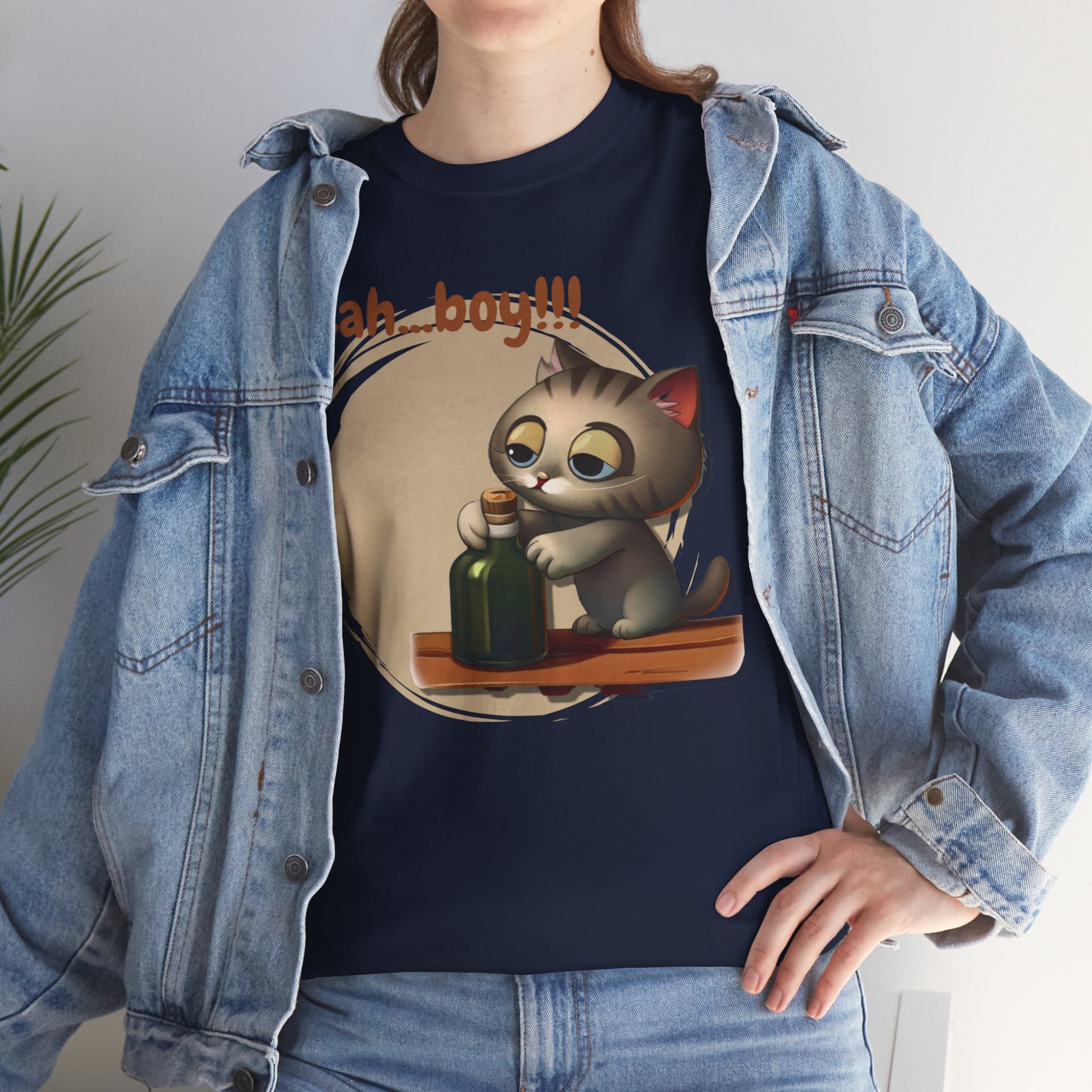 Unisex “Mischievous Meow” T-Shirt – Little Rascal Kitty, Feline Lover Gift