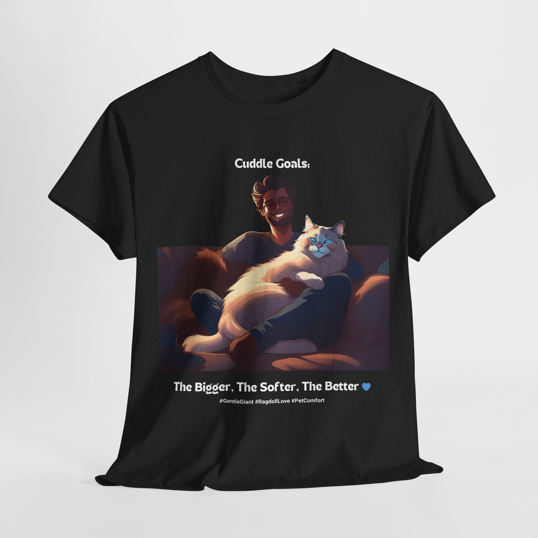 Men's - Cuddle Goals: Ragdoll Love T-Shirt