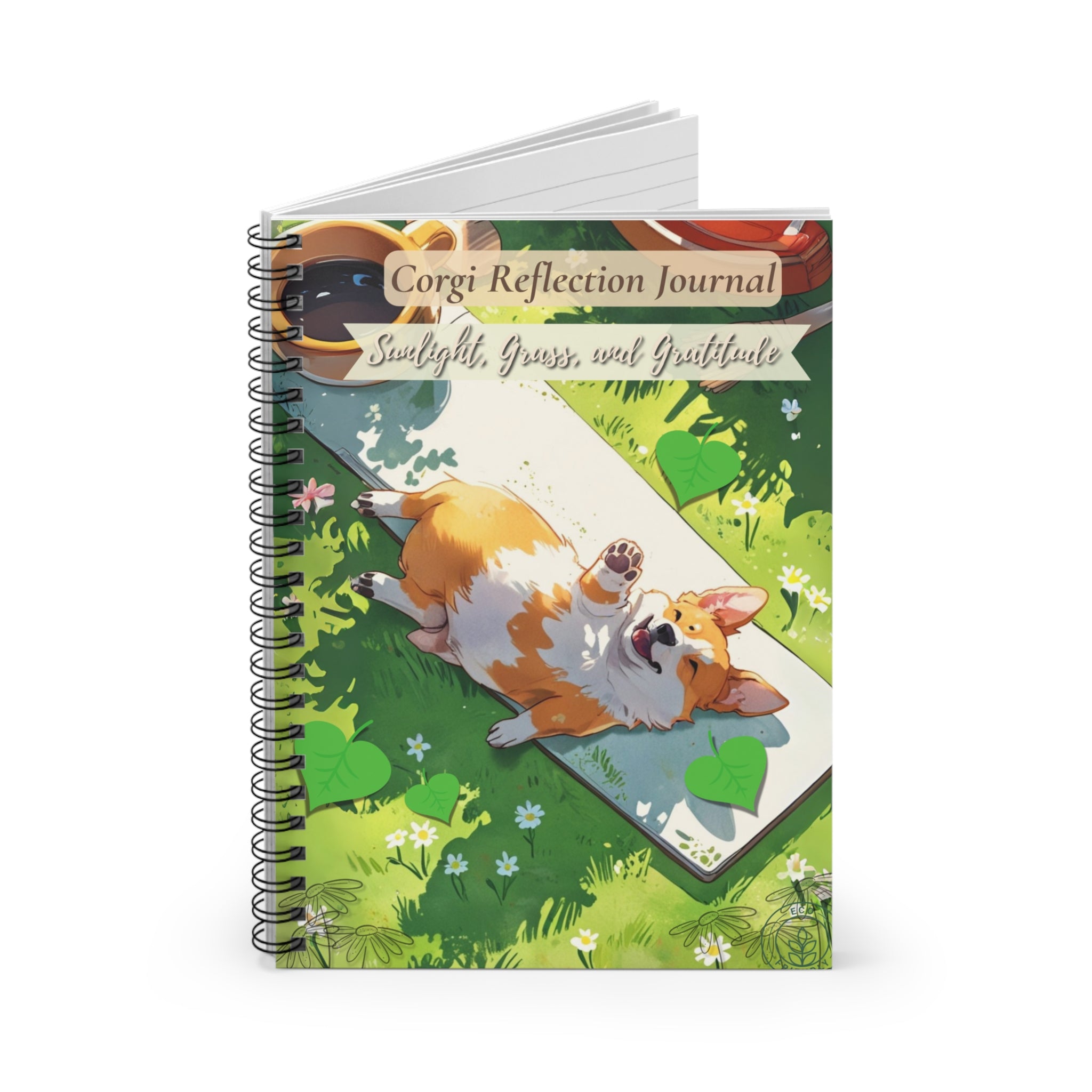 Corgi Reflection Journal β Joyful Moments, Daily Gratitude, Dog Lovers Diary, Gift for Pet Owners, Cute Stationery, Mindfulness Journal