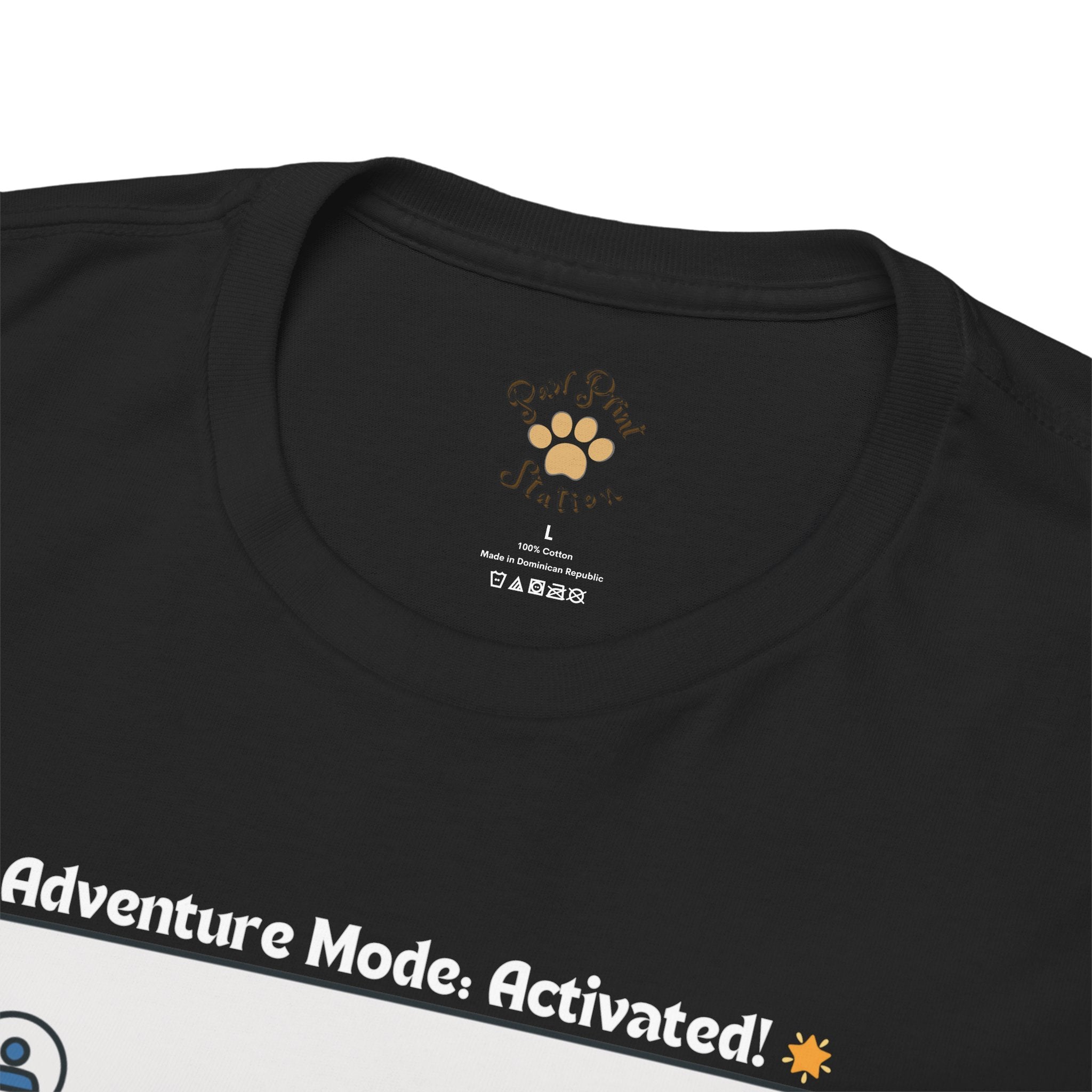 Unisex “Adventure Mode: Activated!” Devon Rex T‑Shirt – Explorer Cat Gift