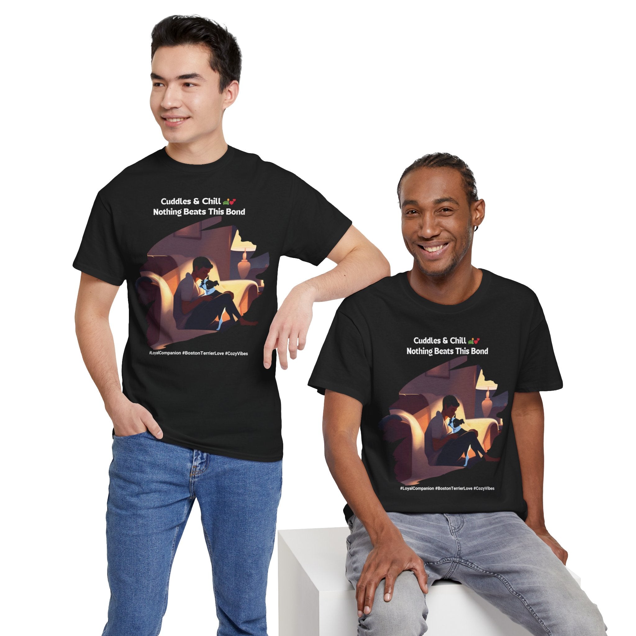 Men's - Loyal Companion: Boston Terrier T-Shirt