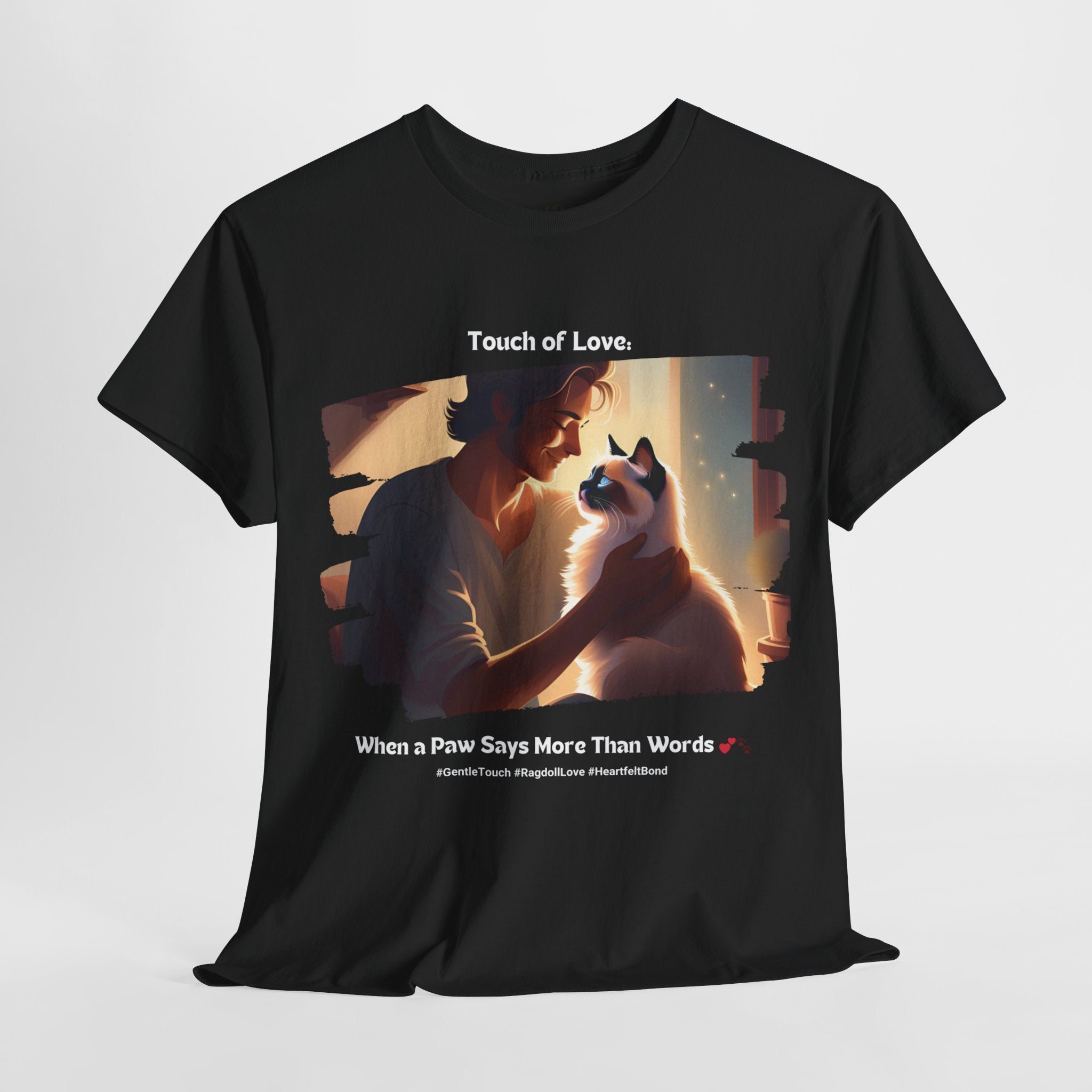 Men's - Paw-sitively Adorable: Ragdoll T-Shirt