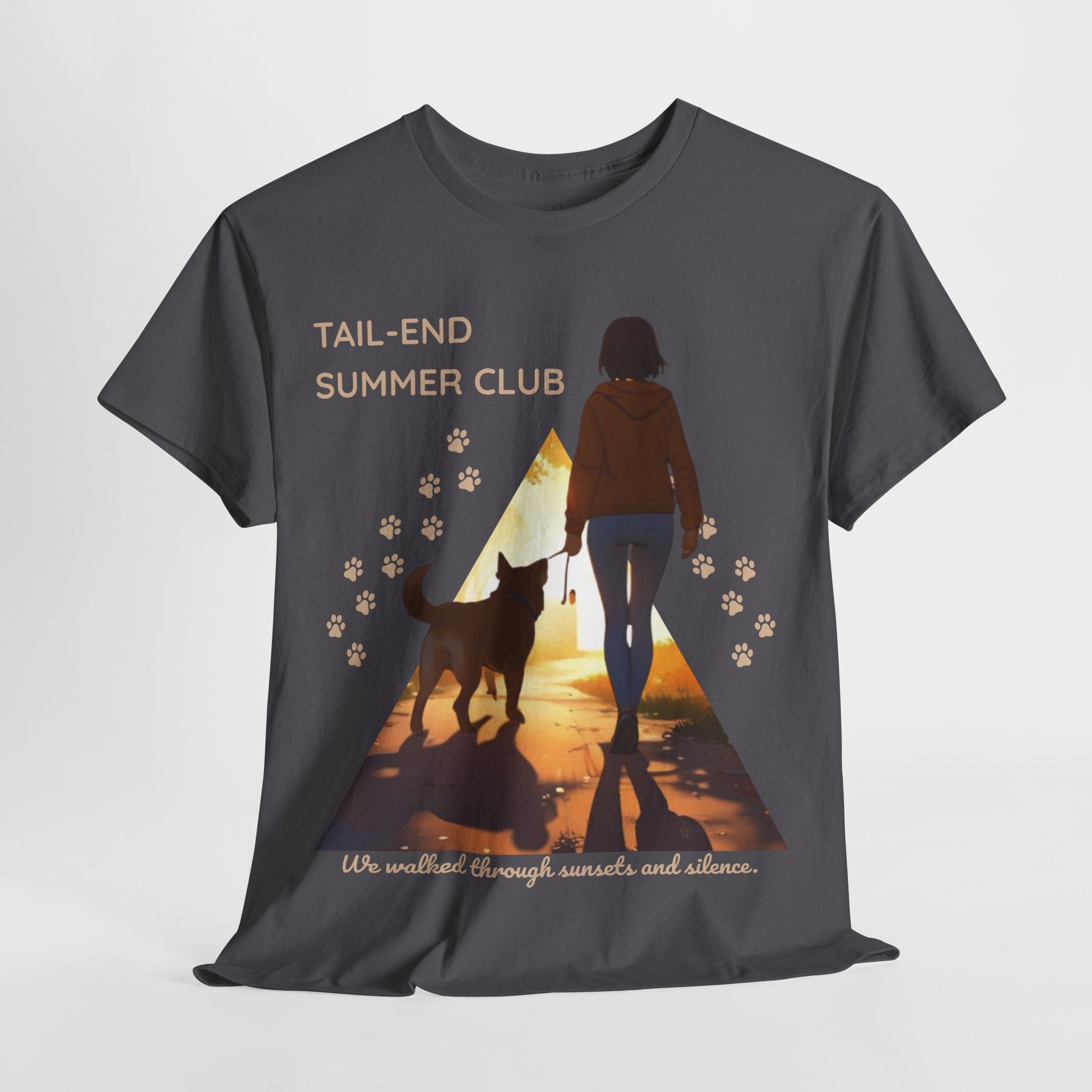 Women's “Tail-End Summer Club” Pet Parent T-Shirt – Sentimental Dog Lover Tee