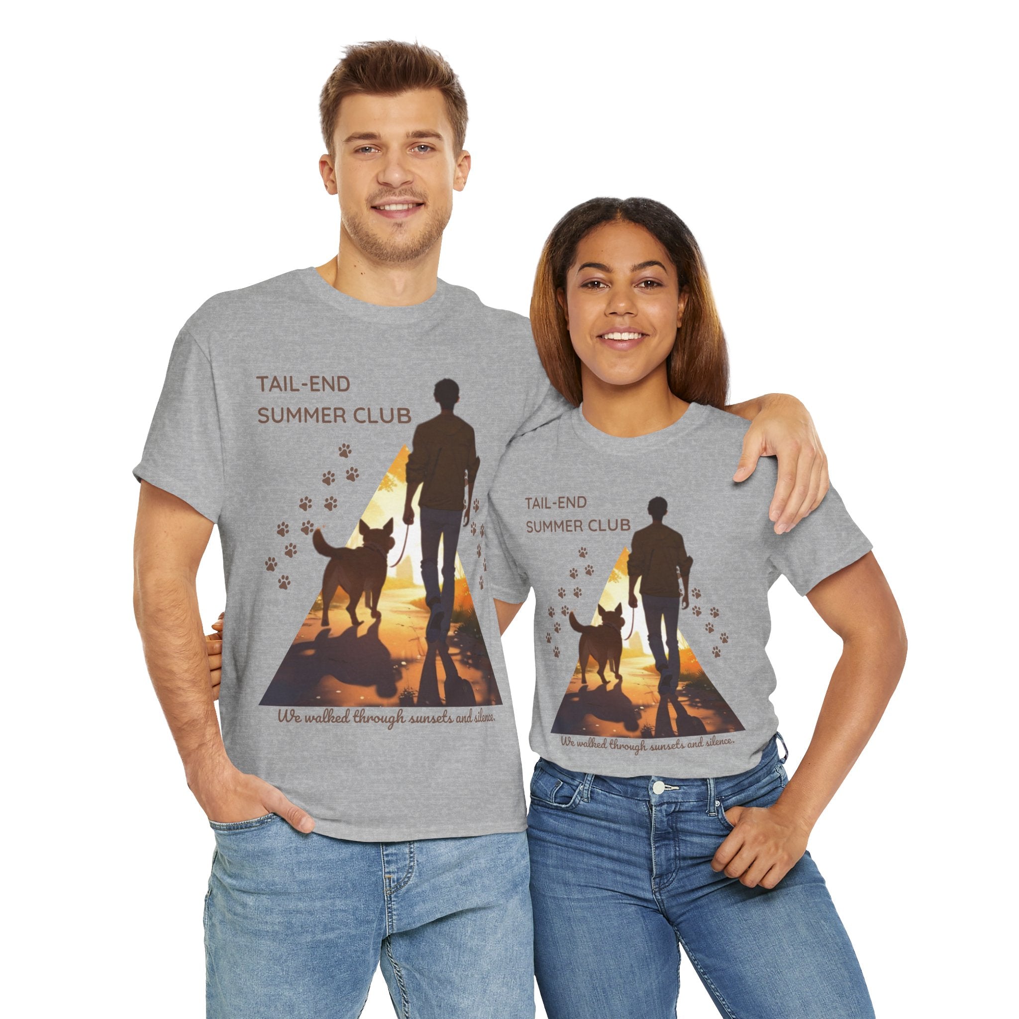 Men's “Tail-End Summer Club” Pet Parent T-Shirt – Sentimental Dog Lover Tee
