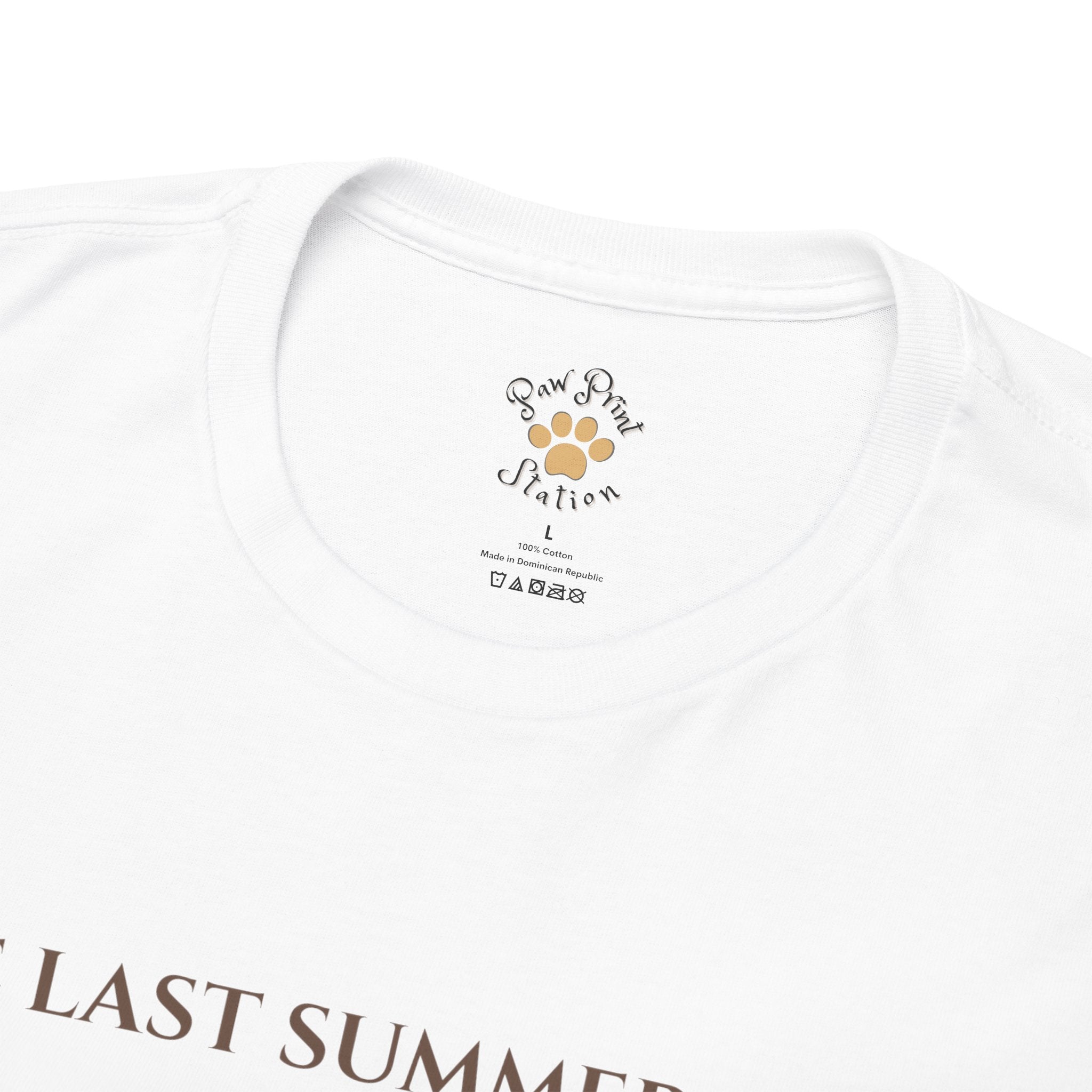 Unisex “The Last Summer Walk” Pet Parent T-Shirt – Sentimental Late Summer Dog Lover Tee