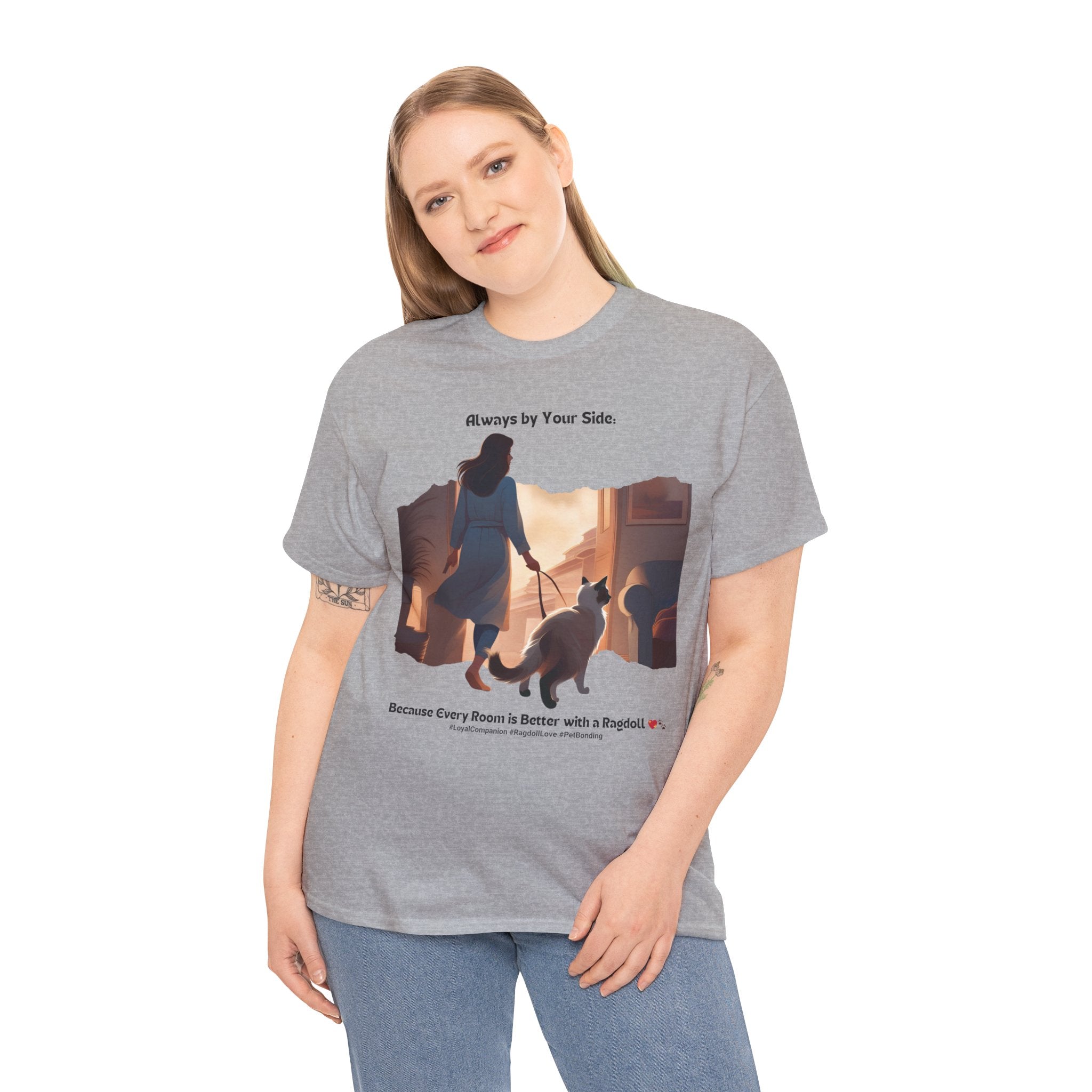 Women's - Always by Your Side: Ragdoll Love T-Shirt