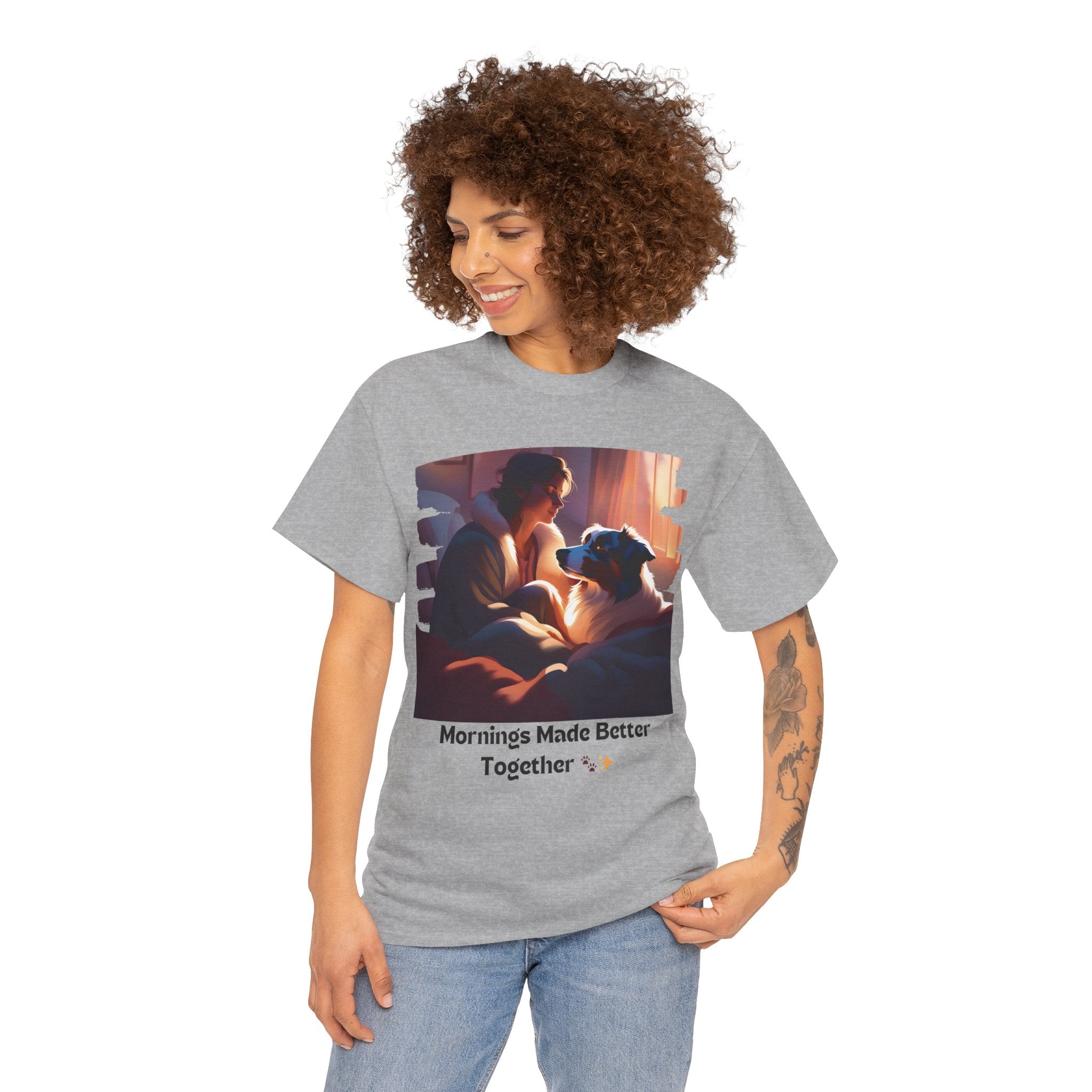 Women's - Mornings Made Better with My Aussie: T-Shirt