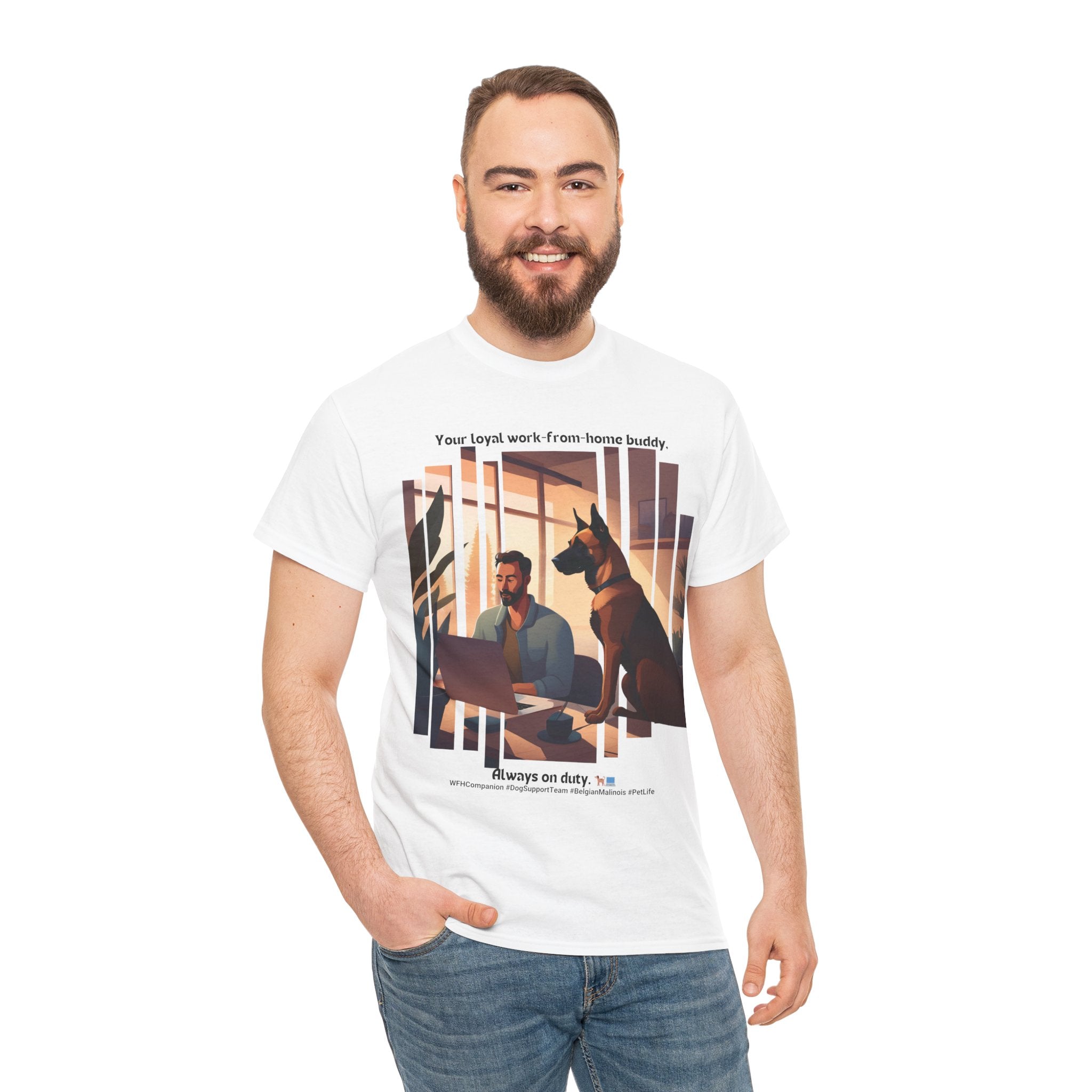 Men's - WFH Guardian: Belgian Malinois T-Shirt