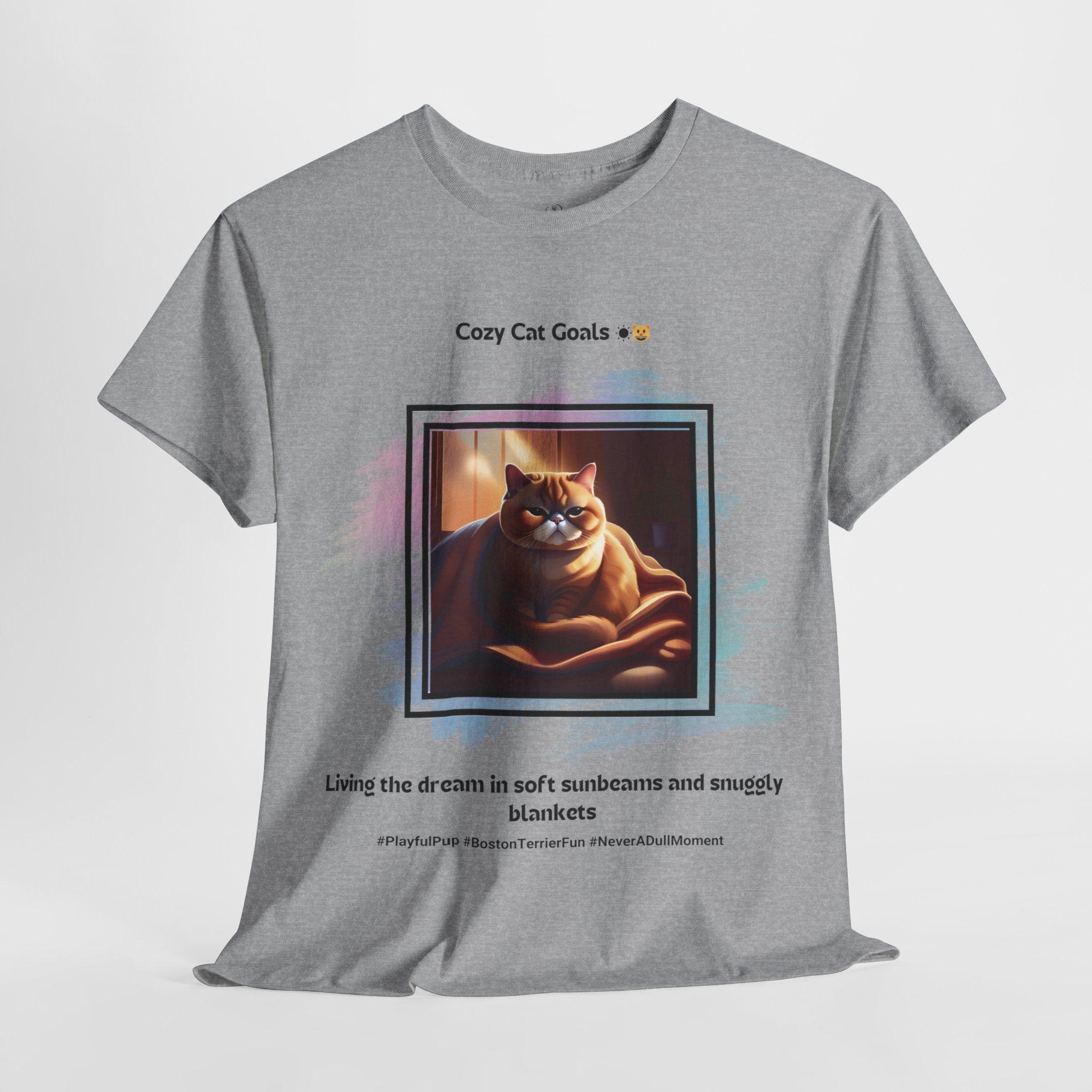 Unisex “Cozy Cat Goals” Exotic Shorthair T‑Shirt – Comfort Cat Gift