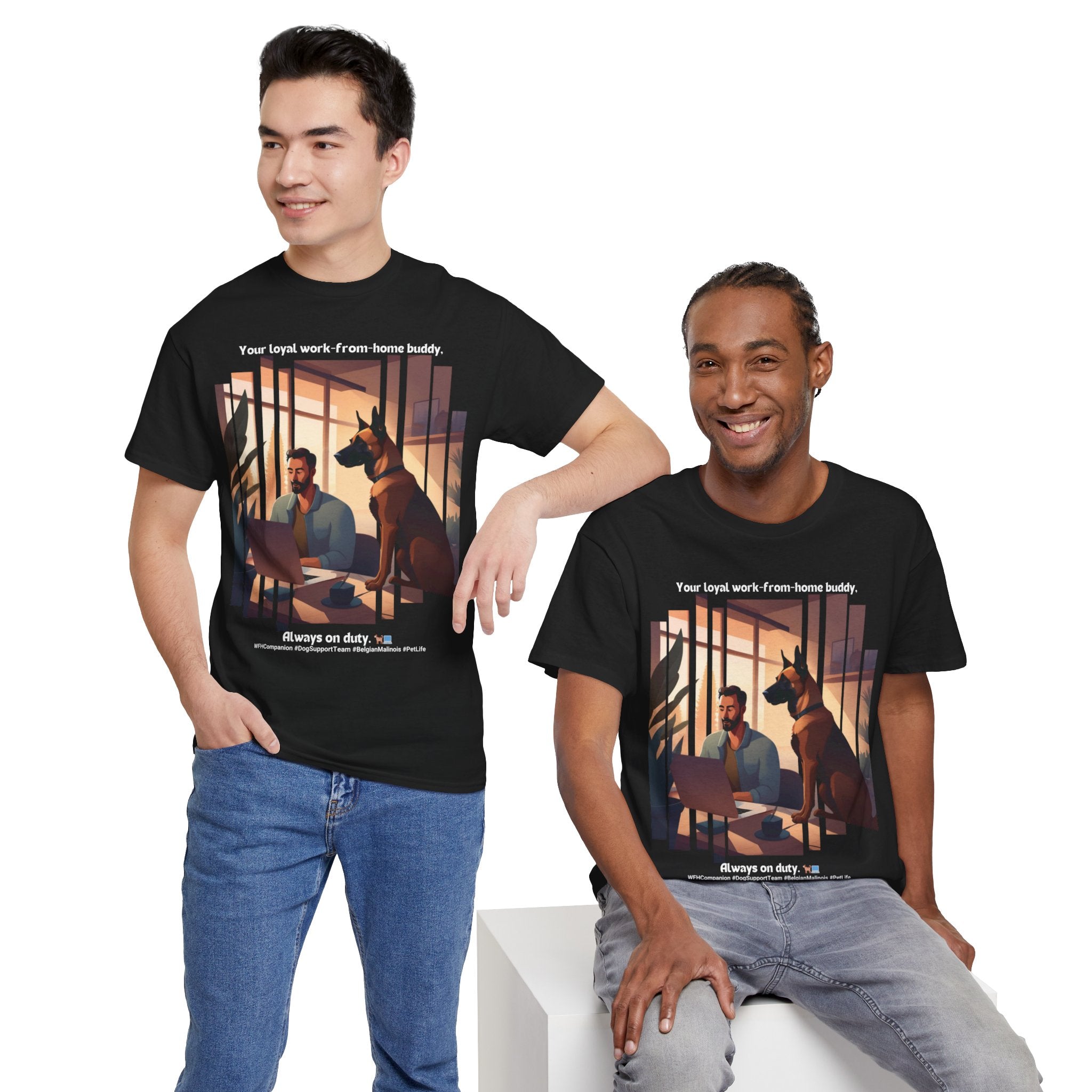 Men's - WFH Guardian: Belgian Malinois T-Shirt